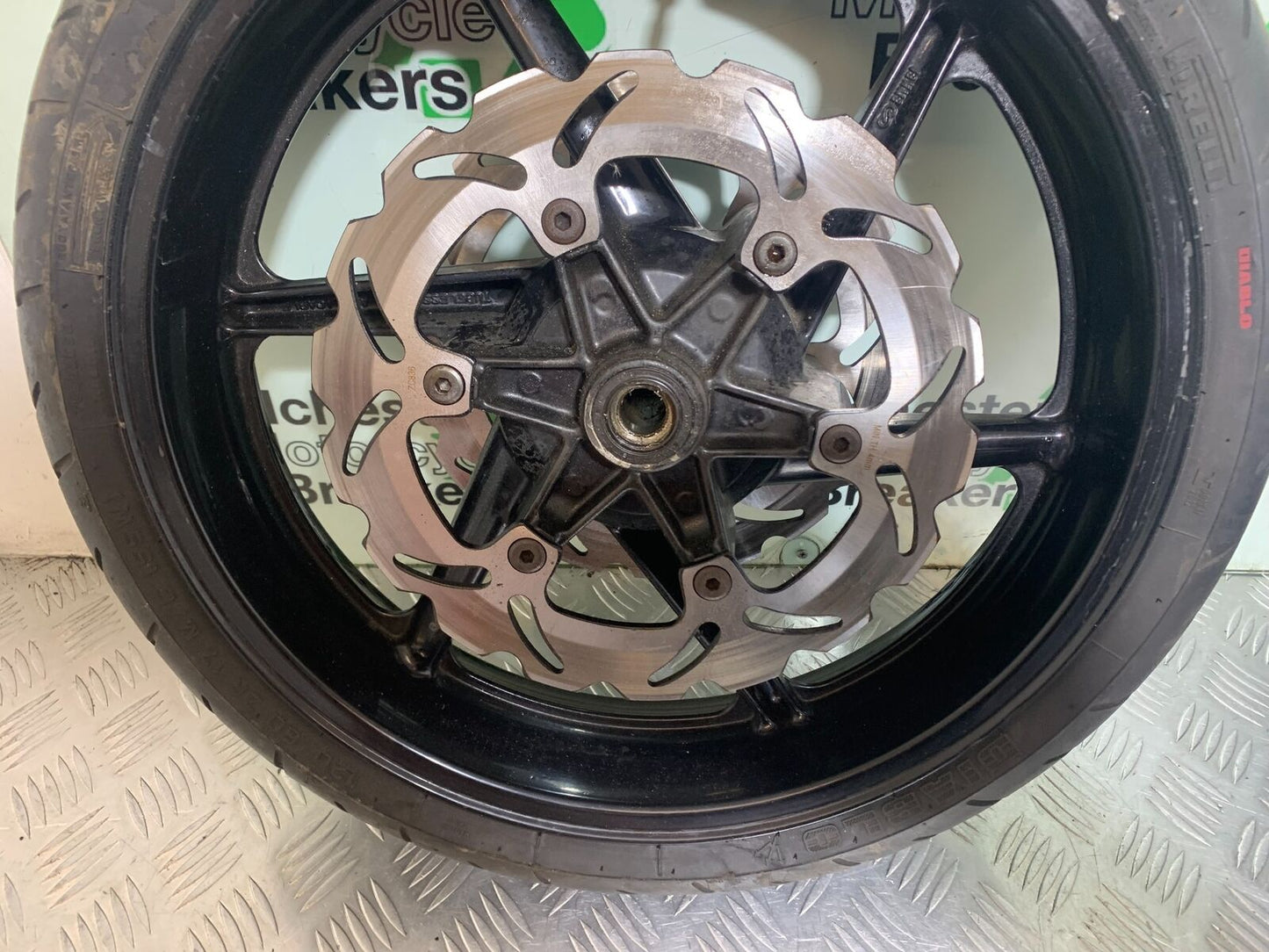 HONDA CBR600 CBR 600 F2 FRONT WHEEL AND DISCS   YEAR 1991-1994(CMB1133)