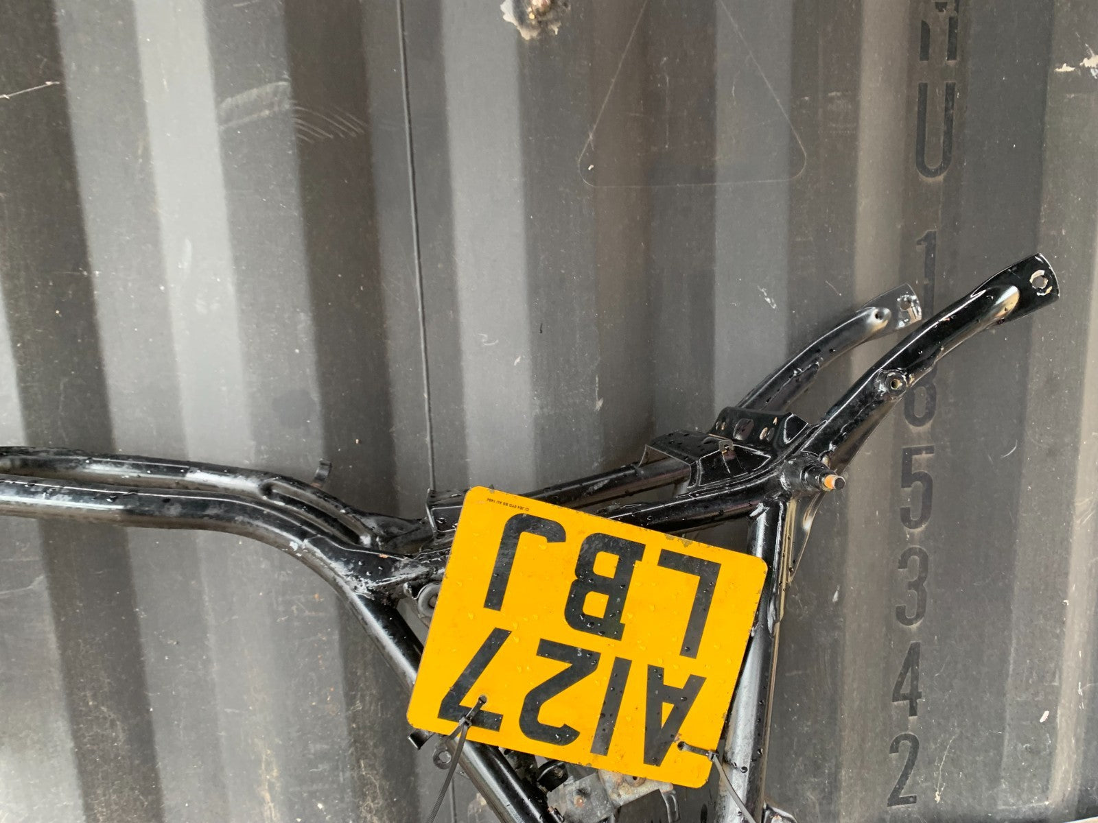 HONDA VT700 VT 700 SHADOW FRAME REG LOG BOOK   YEAR 1984-85 (CMB1328)
