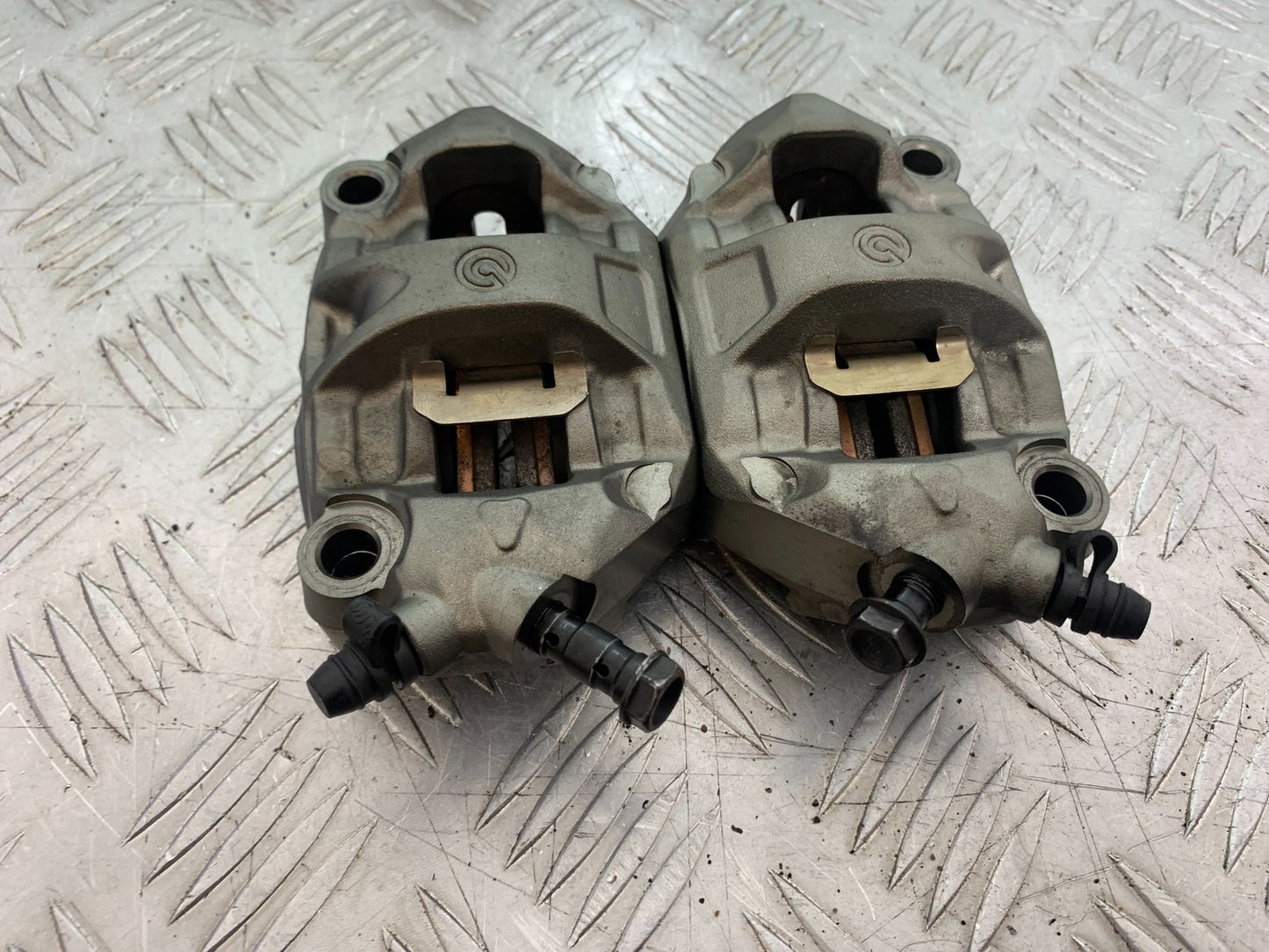 DUCATI 1299 PANIGALE BREMBO FRONT BRAKE CALIPERS  YEAR 2016 (CMB 1187)