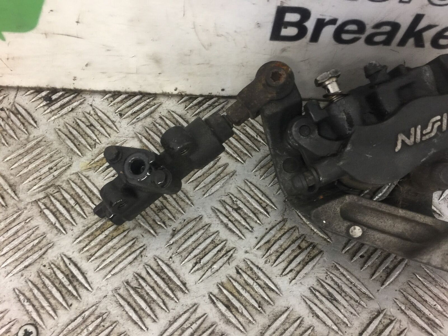 HONDA CBR1100 CBR 1100 BLACKBIRD FRONT LEFT CALIPER 1998 (CARBED) STOCK 442