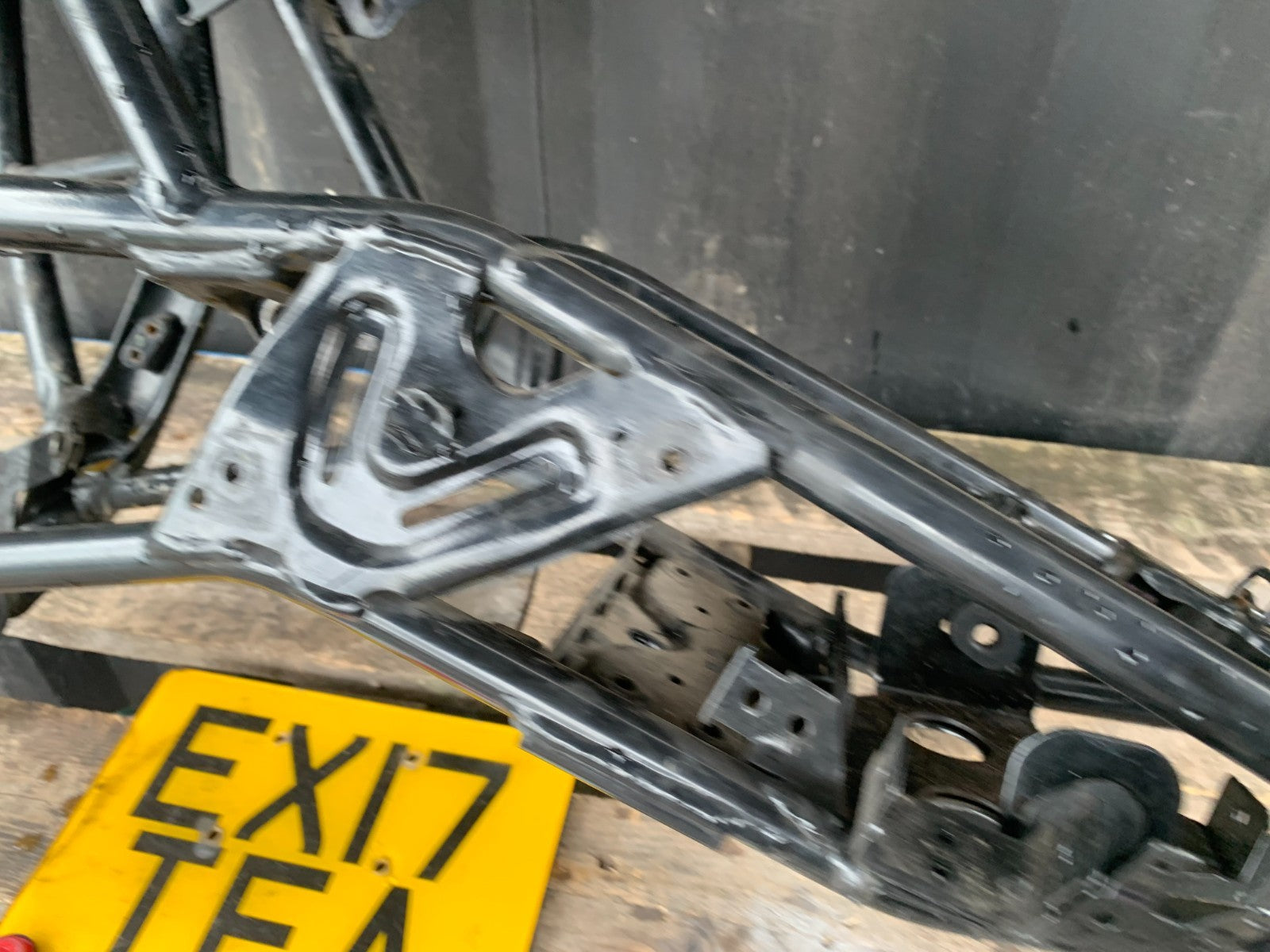 KTM DUKE 125 FRAME REG LOG BOOK  YEAR 2012-2016 (CMB1317)