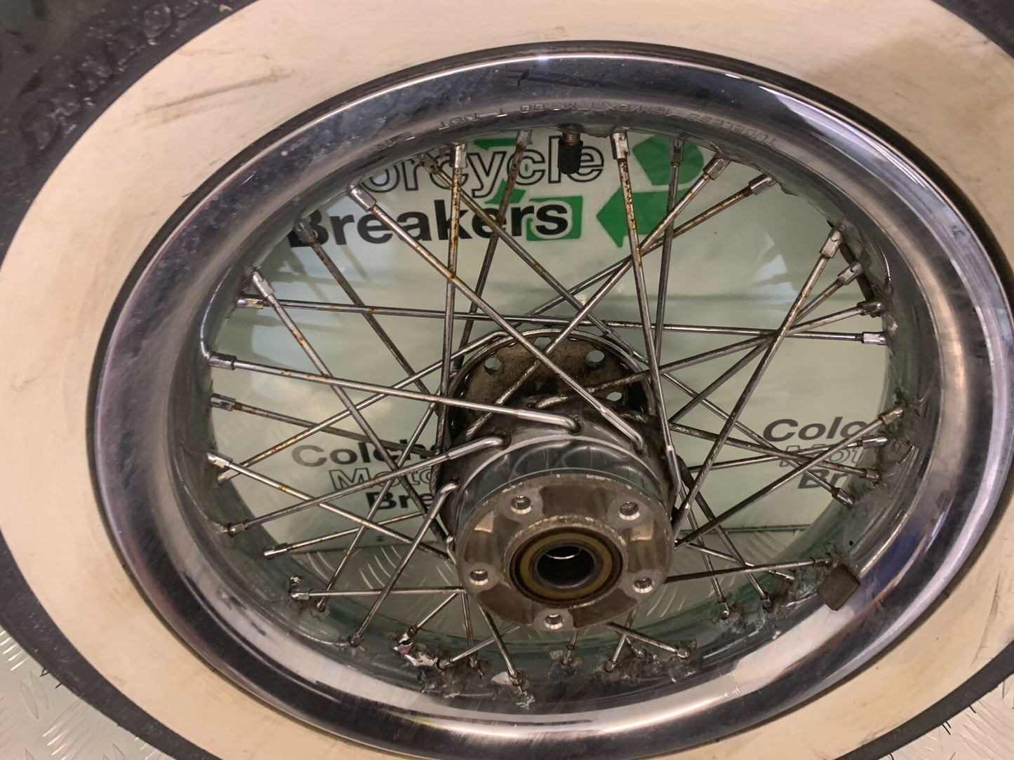 HARLEY DAVIDSON 1690 FLSTC HERITAGE STC FRONT WHEEL   YEAR 2012  (STOCK 972)