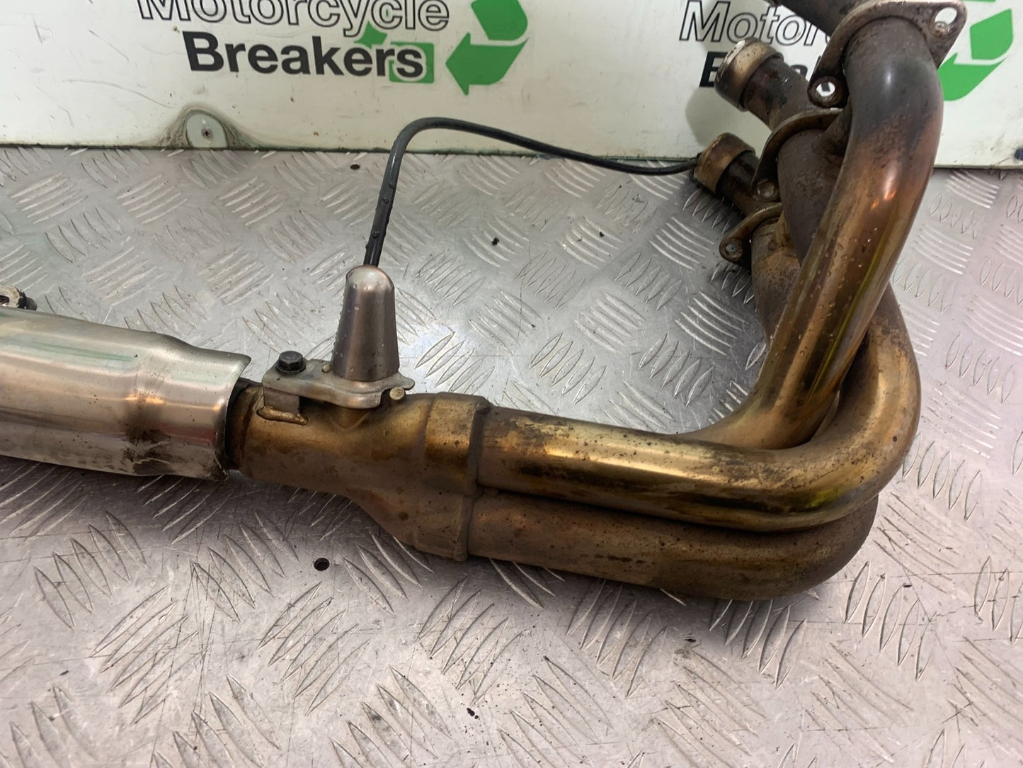 TRIUMPH 675 STREET TRIPLE R EXHAUST DOWNPIPES  YEAR 2013 - 2016 (CMB1221)