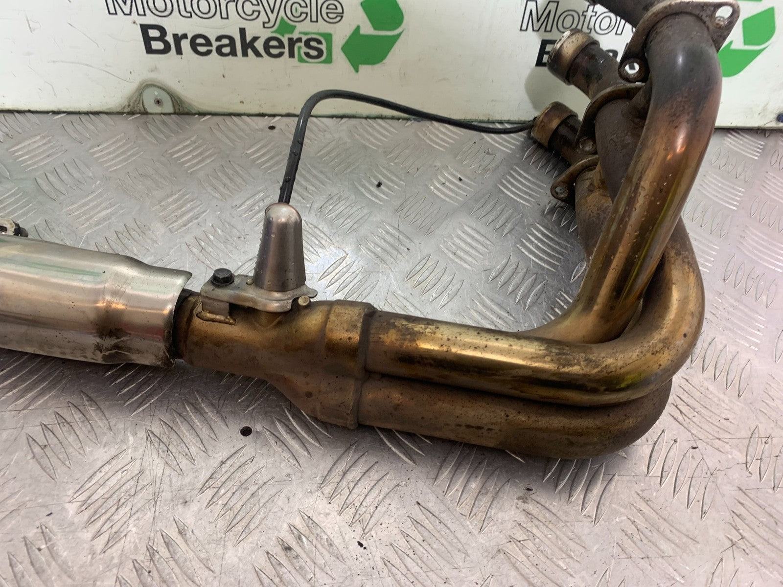 TRIUMPH 675 STREET TRIPLE R EXHAUST DOWNPIPES  YEAR 2013 - 2016 (CMB1221)