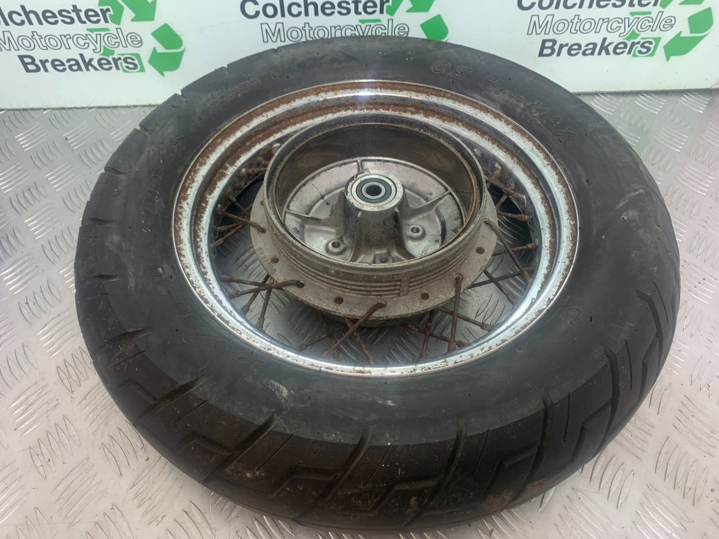 YAMAHA XV535 XV 535 VIRAGO REAR WHEEL  YEAR 1994-02 (CMB1139)