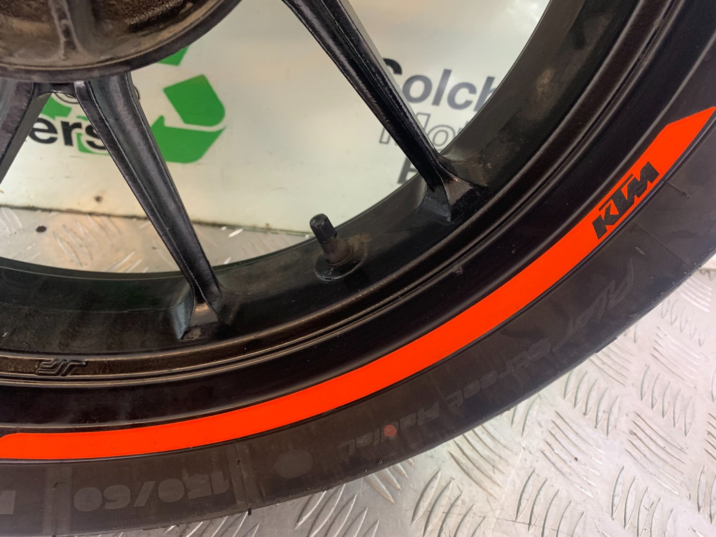 KTM DUKE 125 REAR WHEEL  YEAR 2017-2022 (CMB1222)