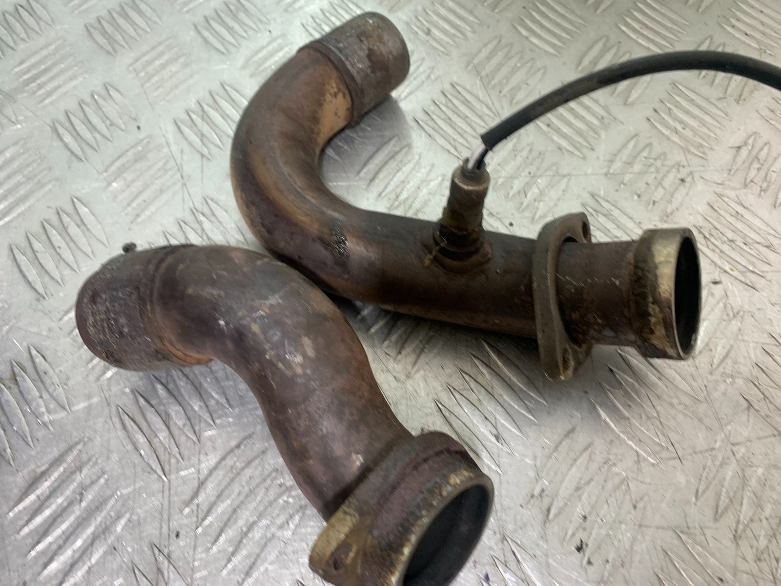 SUZUKI DL1000 V-STROM EXHAUST DOWNPIPES   YEAR 2014-2019 (CMB1325)