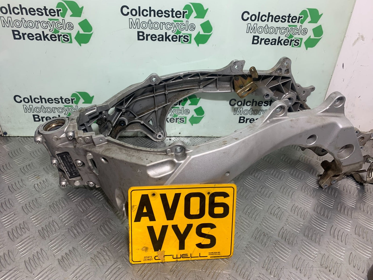 SUZUKI GSR600 GSR 600 FRAME REG LOG BOOK   2006-2010 (CMB1177)