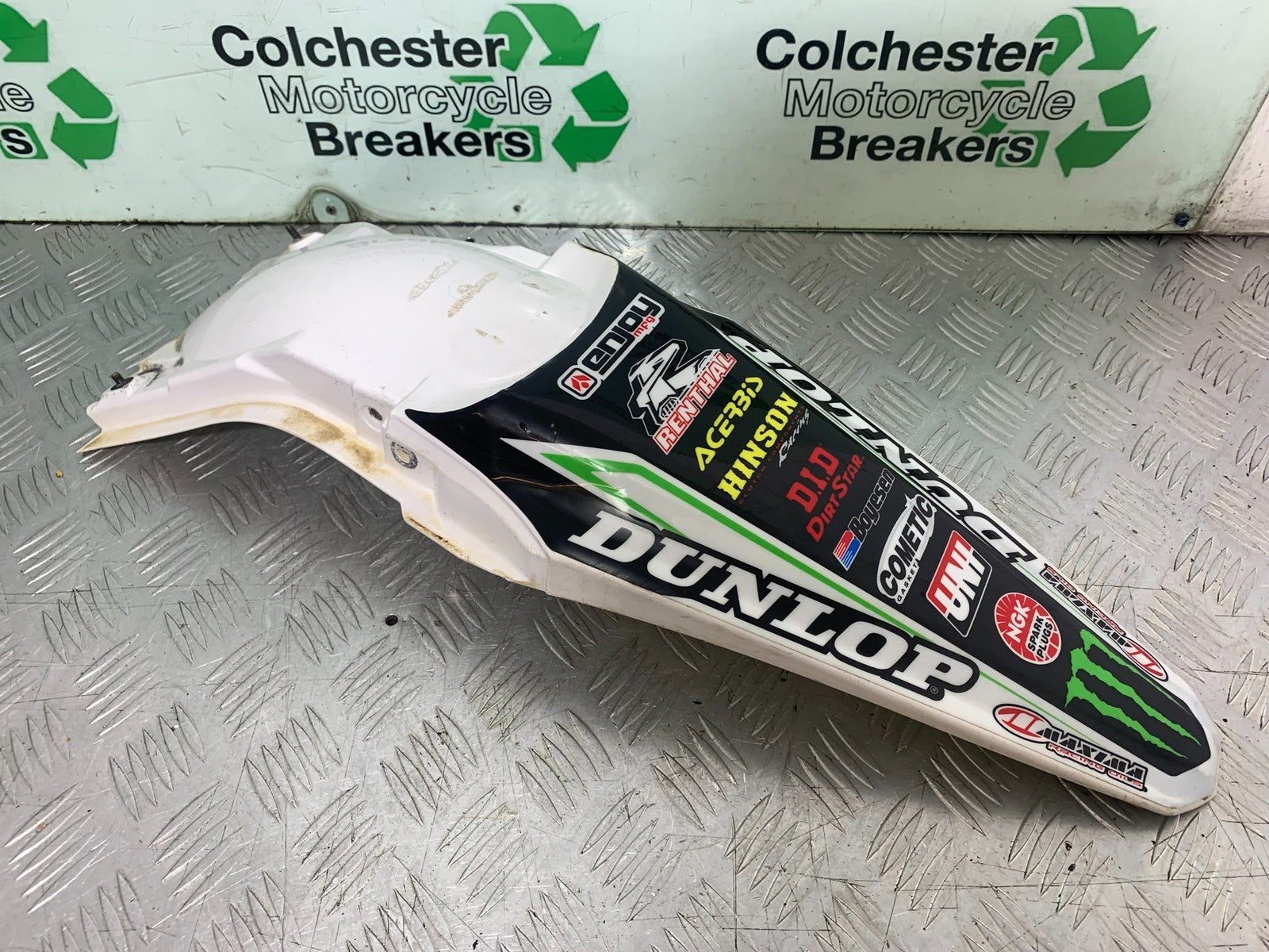 KAWASAKI KXF450 KXF 450 REAR MUDGUARD  YEAR 2013 CMB1217)