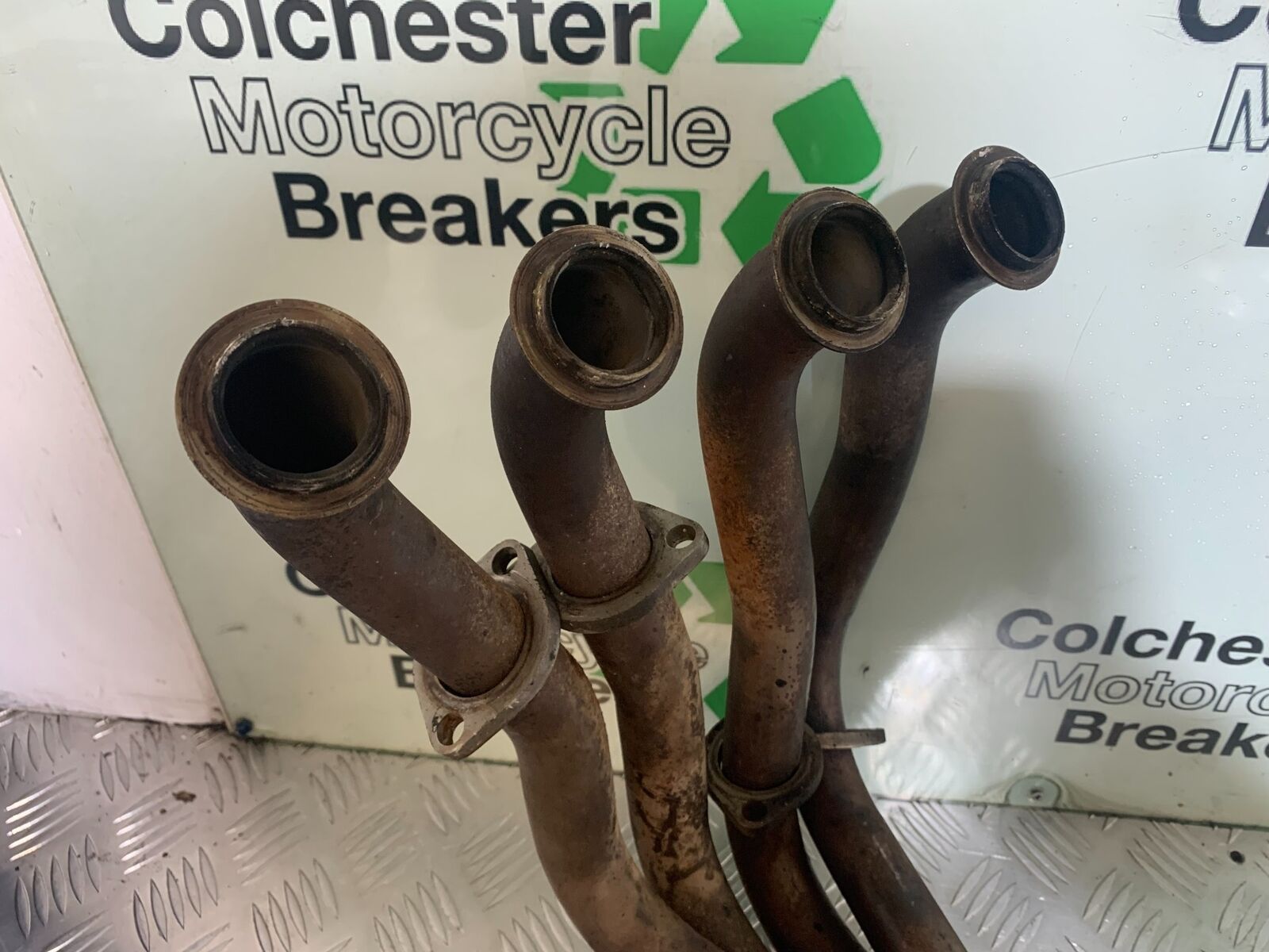 KAWASAKI ZX6R ZX636 EXHAUST DOWNPIPES  YEAR 2002  (CMB1100)