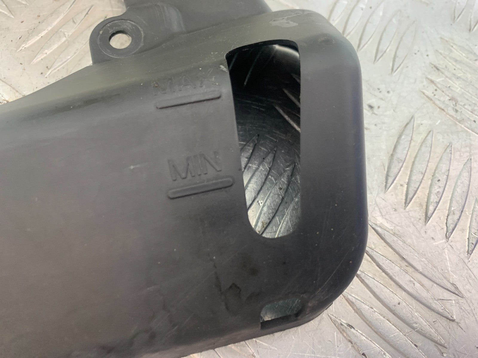TRIUMPH 675 STREET TRIPLE COOLANT BOTTLE INFILL COVER   2013-2016 (CMB1186)