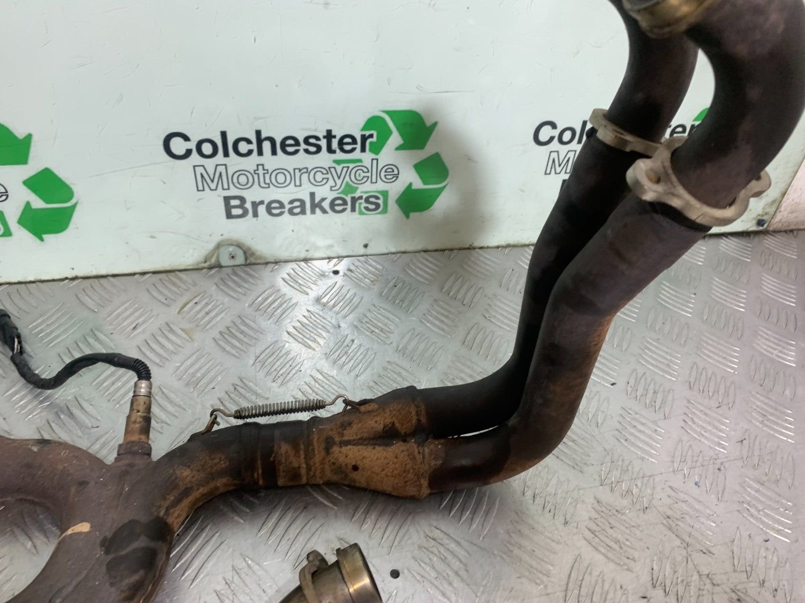 APRILIA TUONO 1000 V4R EXHAUST DOWNPIPES YEAR 2011-13  (CMB1331)