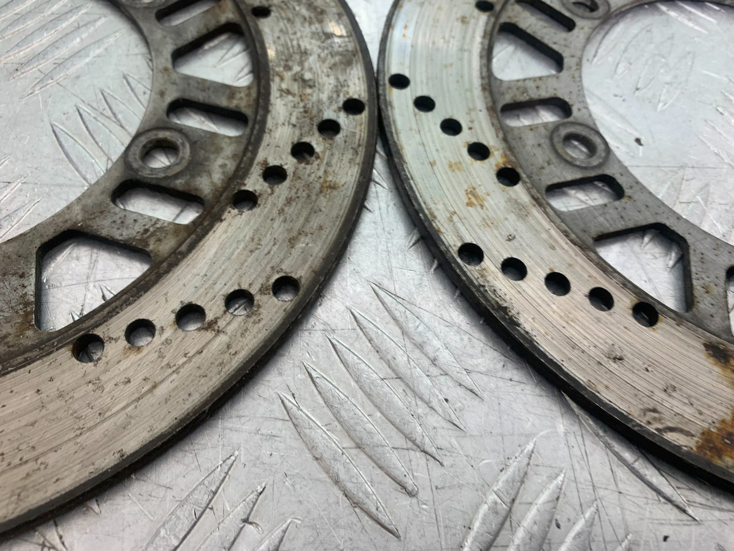 KAWASAKI GPZ600 GPZ 600 FRONT BRAKE DISCS  YEAR 1988-90 (CMB1258)