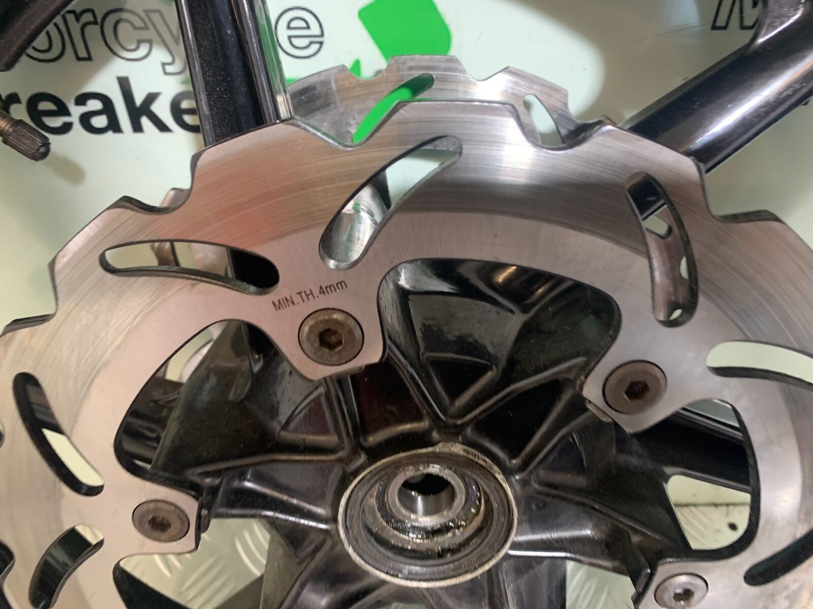 HONDA CBR600 CBR 600 F2 FRONT WHEEL AND DISCS   YEAR 1991-1994(CMB1133)