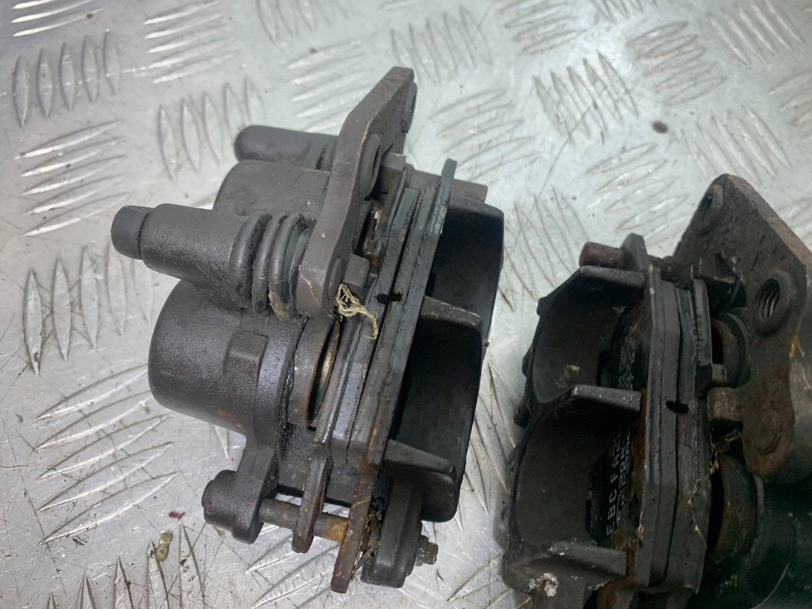 KAWASAKI ER6 F ER6F FRONT CALIPERS (SOLD AS PARTS) YEAR 2005-2008 (CMB1277)