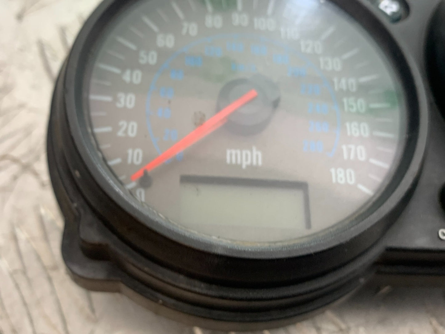 KAWASAKI ZX6R ZX6 J CLOCKS SPEEDO DASH YEAR 2000 (CMB1312)