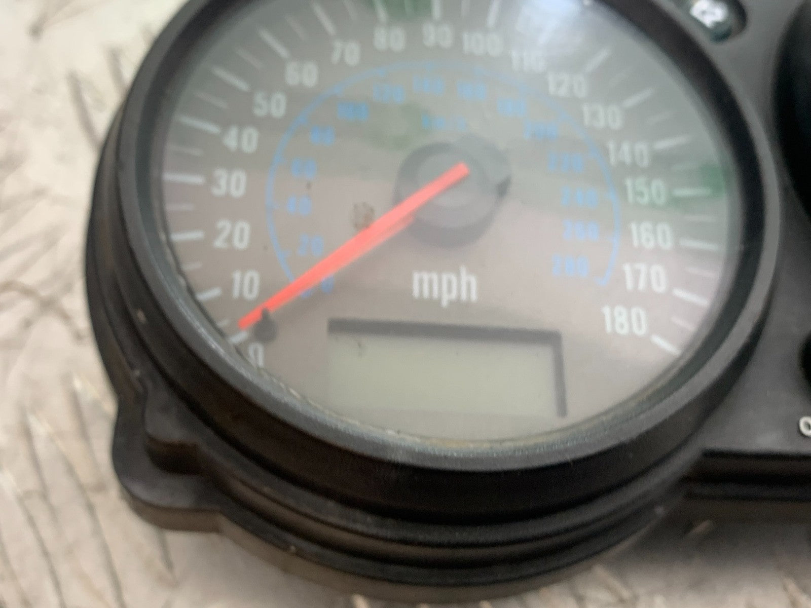 KAWASAKI ZX6R ZX6 J CLOCKS SPEEDO DASH YEAR 2000 (CMB1312)