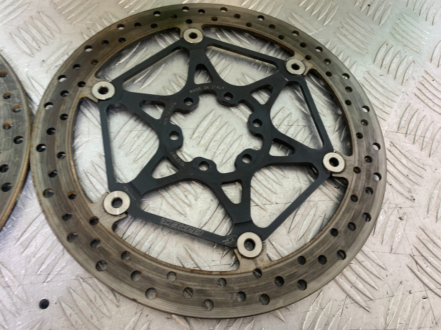 APRILIA RSV4 FACTORY FRONT BRAKE DISCS  YEAR 2009-2012 (CMB1224)