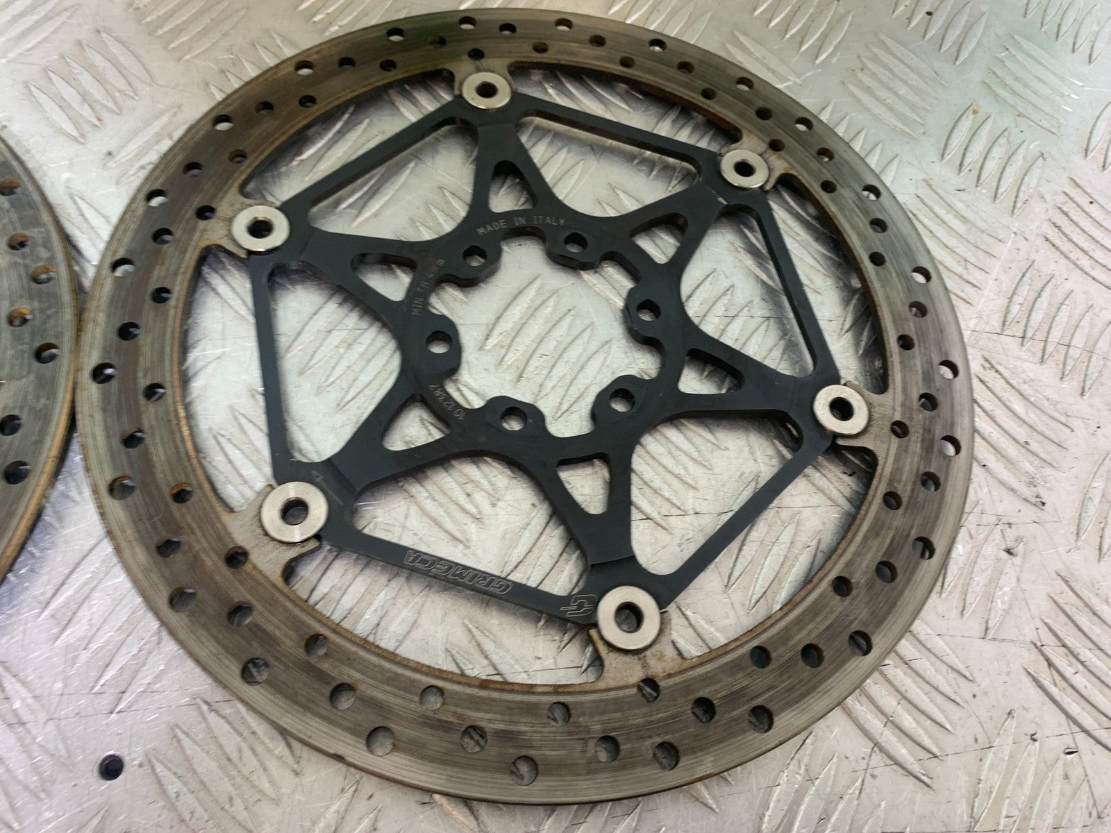 APRILIA RSV4 FACTORY FRONT BRAKE DISCS  YEAR 2009-2012 (CMB1224)