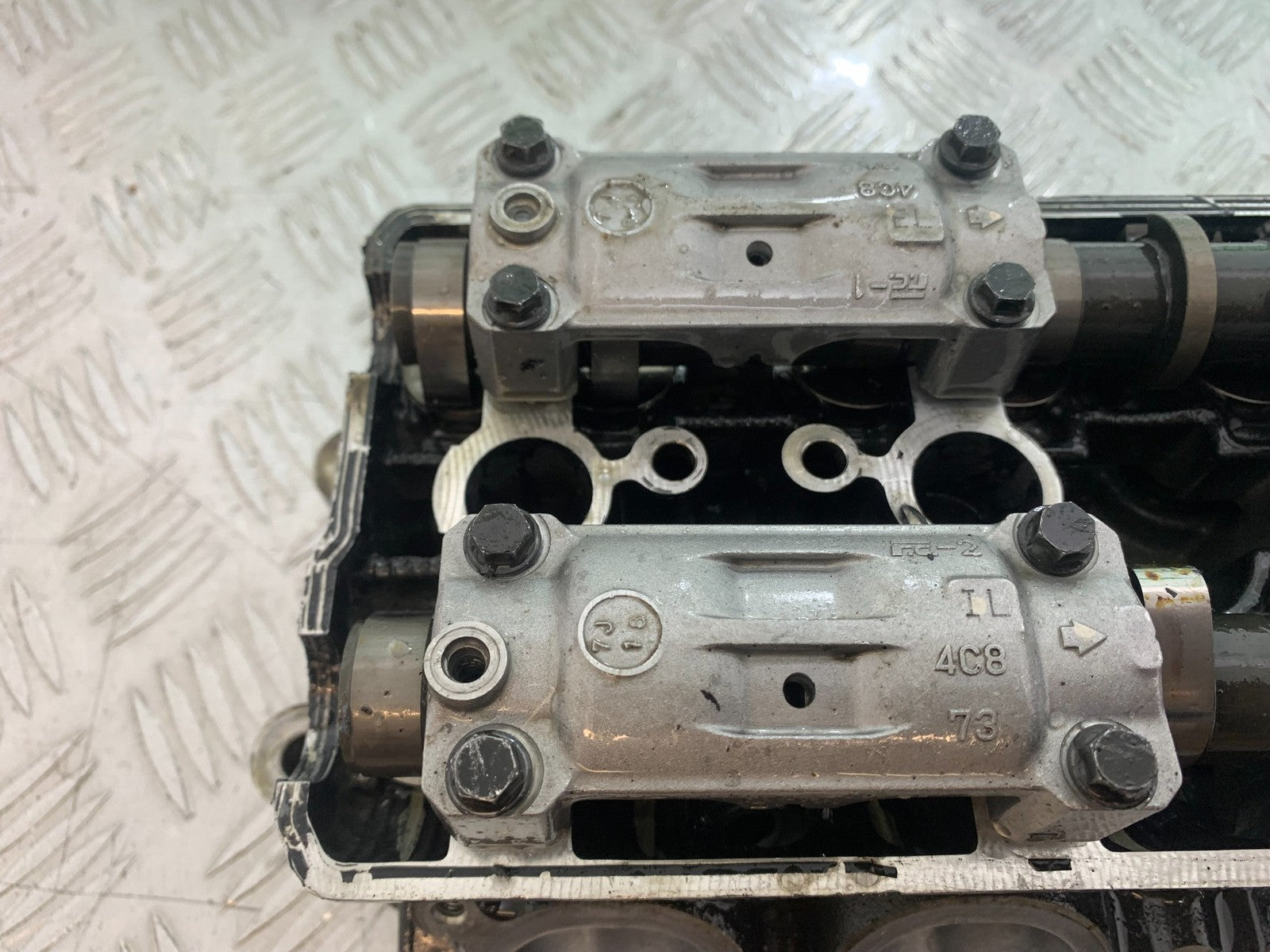 YAMAHA YZF R1 4C8 CYLINDER HEAD AND CAMSHAFTS   YEAR 2007-2008 (CMB1237)