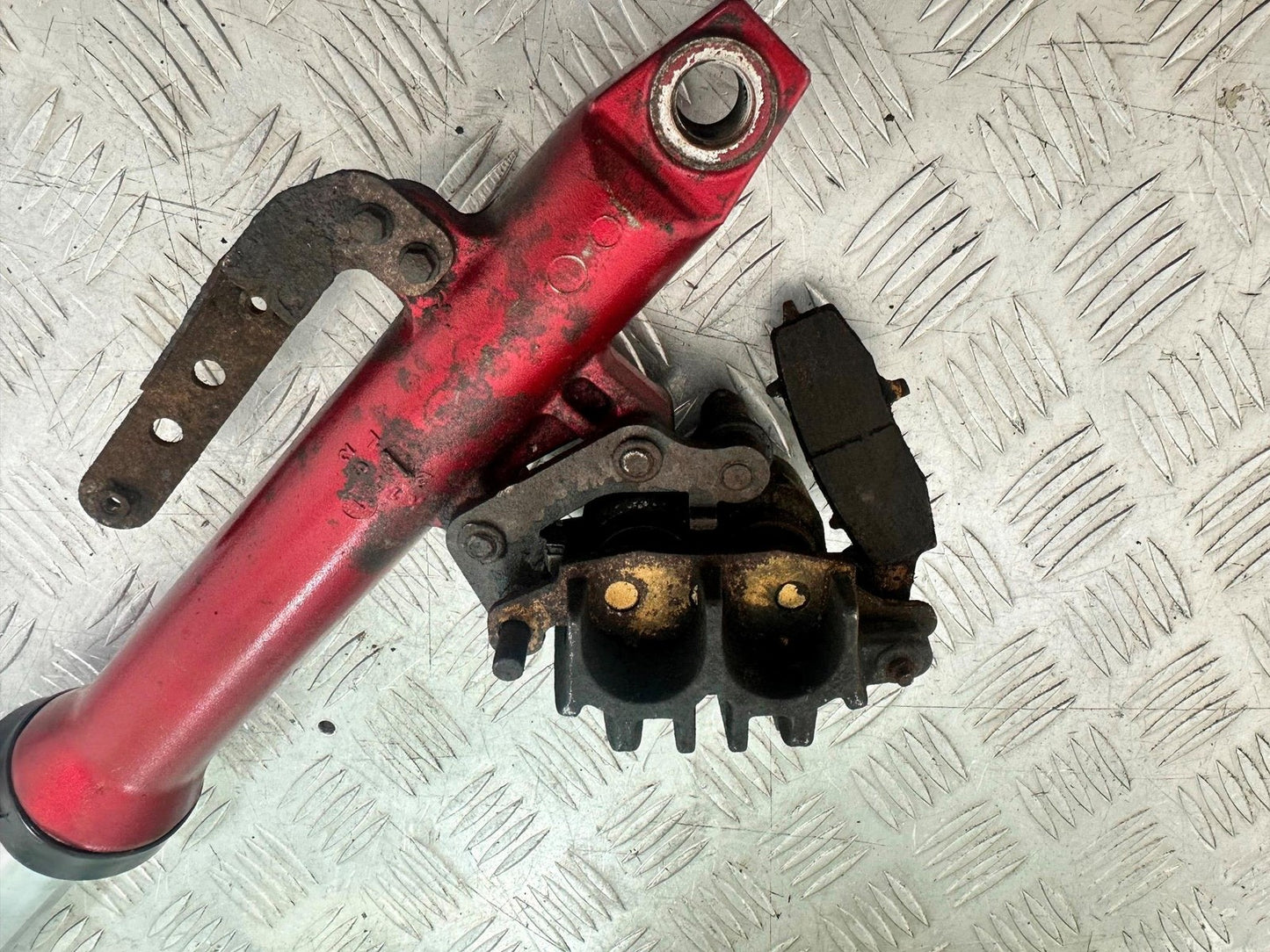 KAWASAKI ER6 F ER6F LEFT FORK AND CALIPER (PARTS ONLY) YEAR 2005-2008 (CMB1178)
