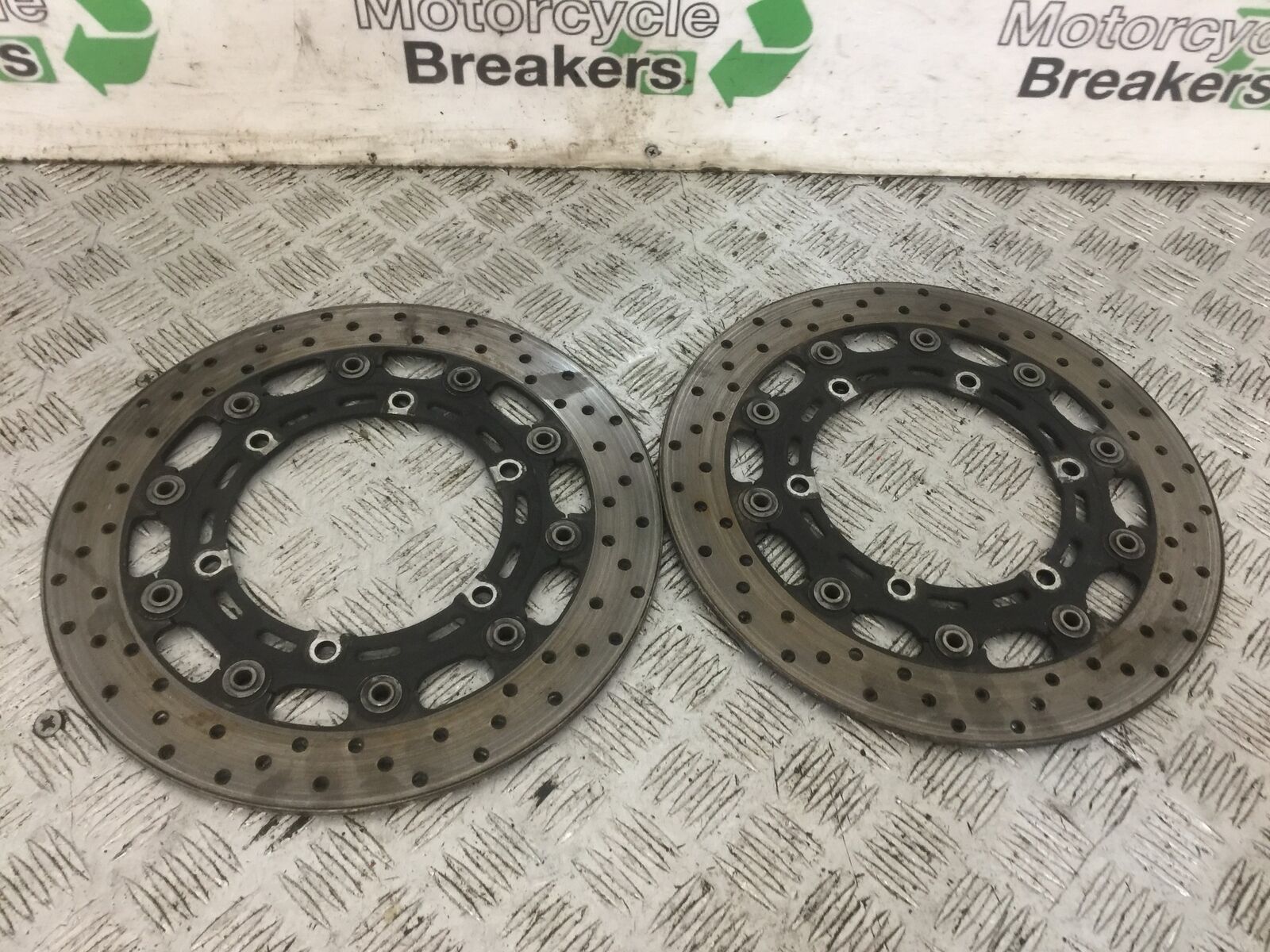 YAMAHA YZF R1 4XV FRONT BRAKE DISCS  YEAR 1998-99 (STOCK 771)