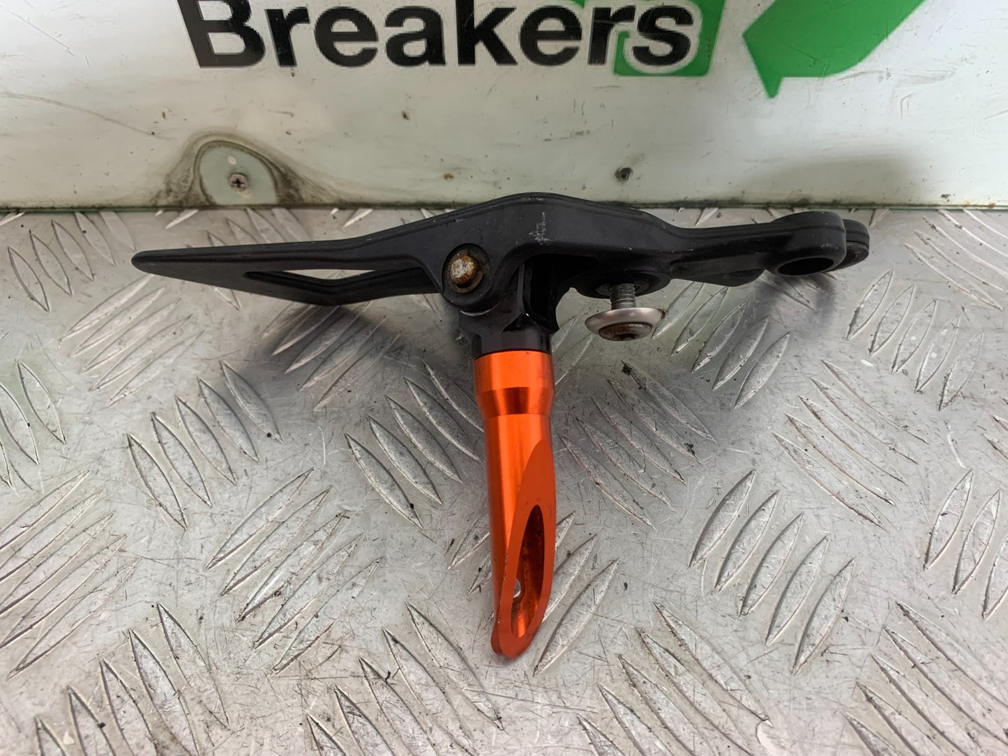 KTM 690 DUKE R LC4 LEFT HANGER AND PEG YEAR 2012-2015  (CMB1180)