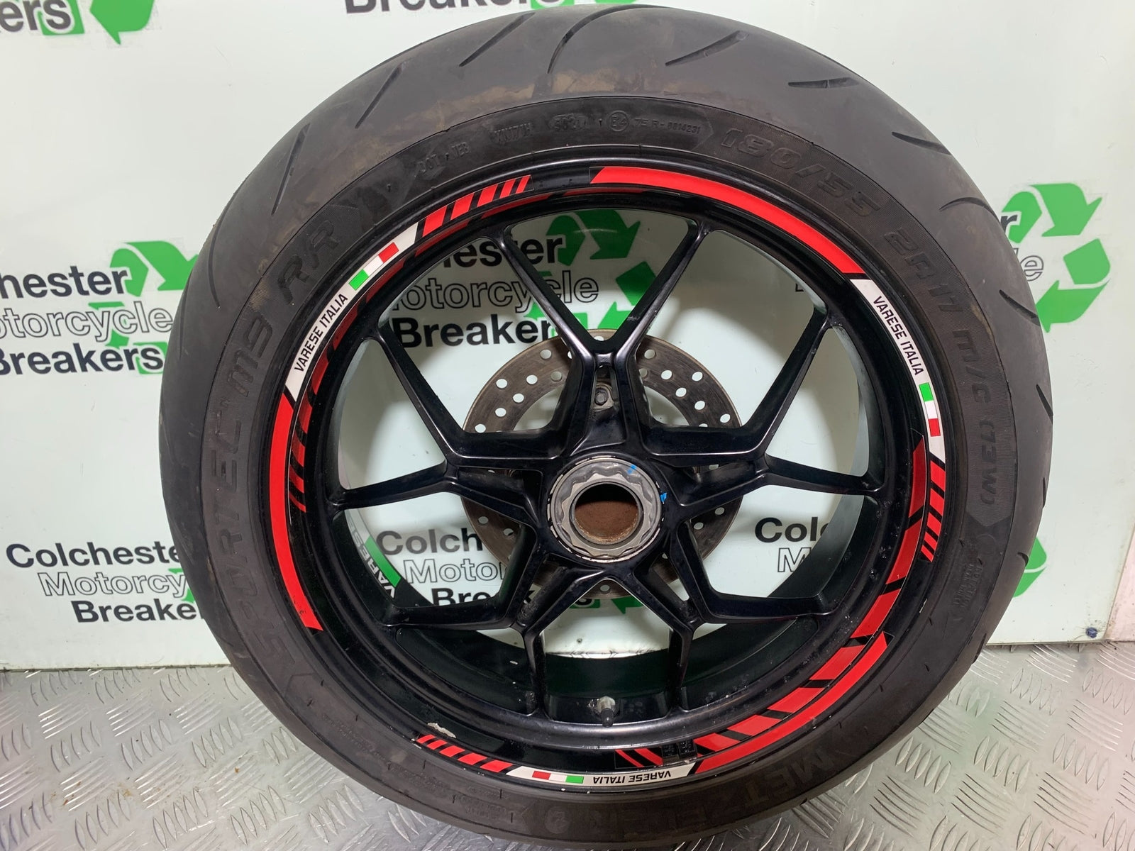 MV AGUSTA 800 F3 REAR WHEEL  YEAR 2013-2016 (CMB1152)