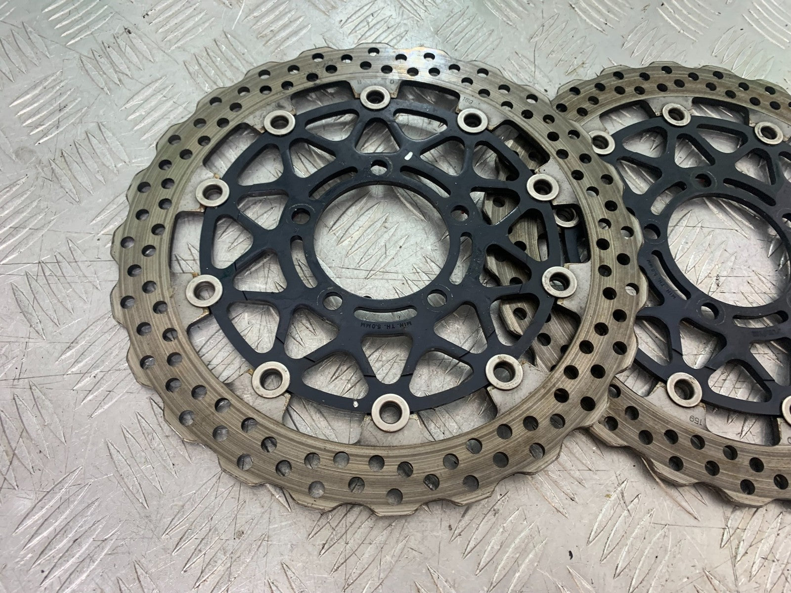 KAWASAKI ZX10R ZX10 R FRONT BRAKE DISCS   2008-2010 (CMB1206)