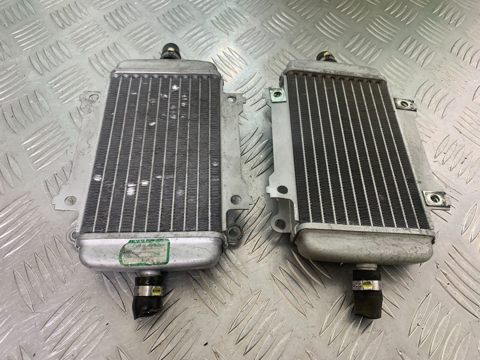 PIAGGIO VESPA GTS 300 RADIATORS YEAR 2010 (CMB1062)