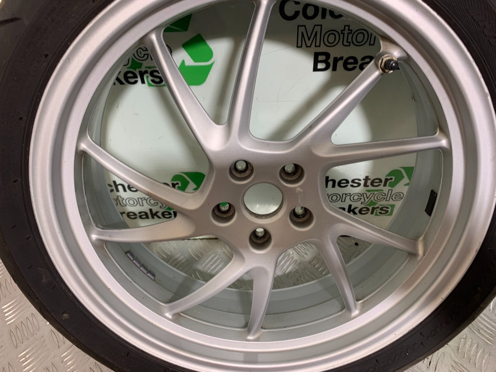BMW F800 GT REAR WHEEL  YEAR 2013-2017 (CMB1248)