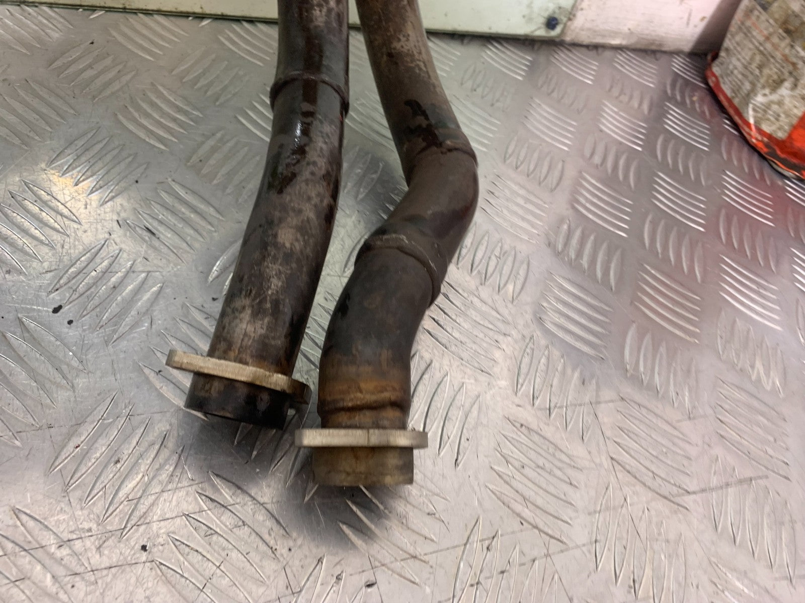 HONDA VFR800 PRE V-TEC EXHAUST DOWNPIPES YEAR 1998-2001 (CMB1233)