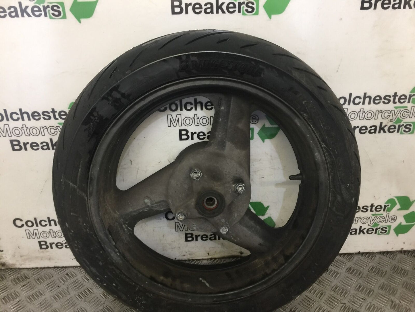 HONDA CB400 CB 400 SUPER FOUR REAR WHEEL YEAR 1996 (STOCK 579)