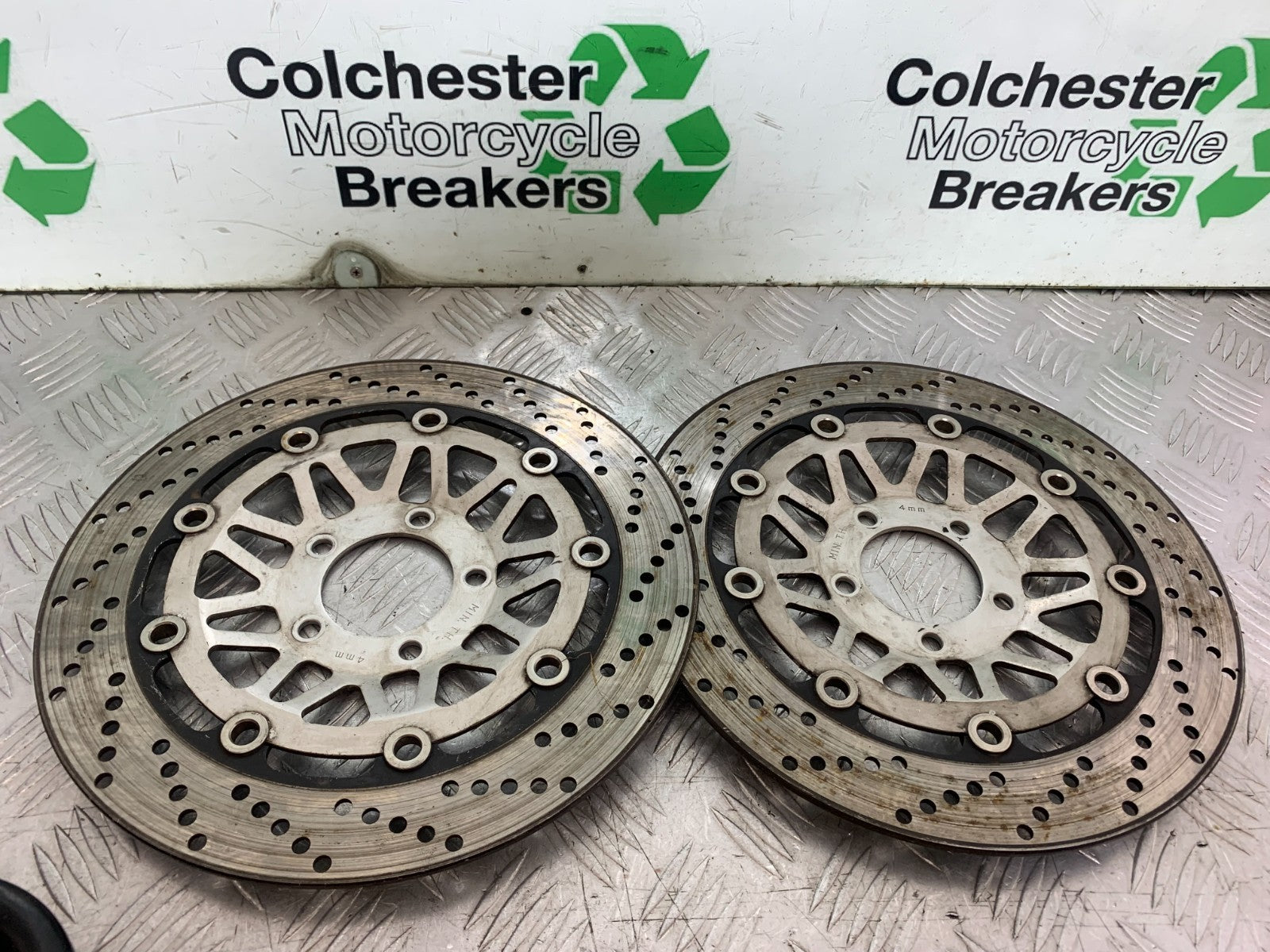 SUZUKI RF900 RF 900 FRONT BRAKE DISCS  YEAR 1994-1999 CMB1326