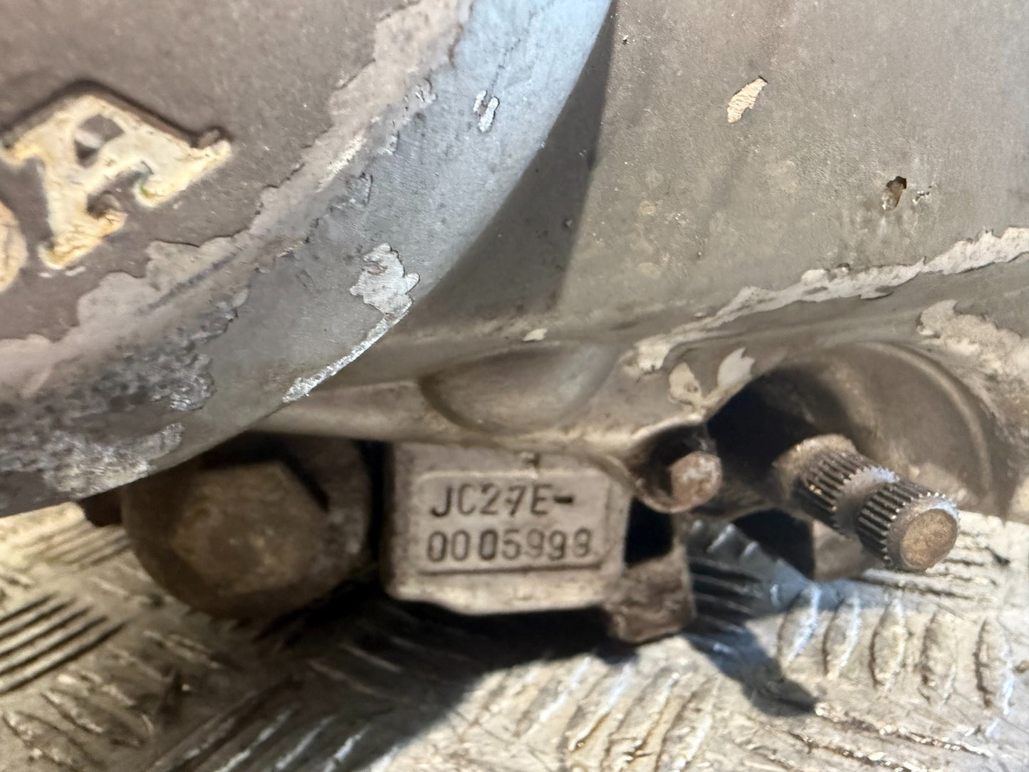 HONDA CG125 CG 125 ENGINE (JC27E) YEAR 1998-2000 (CMB1282)