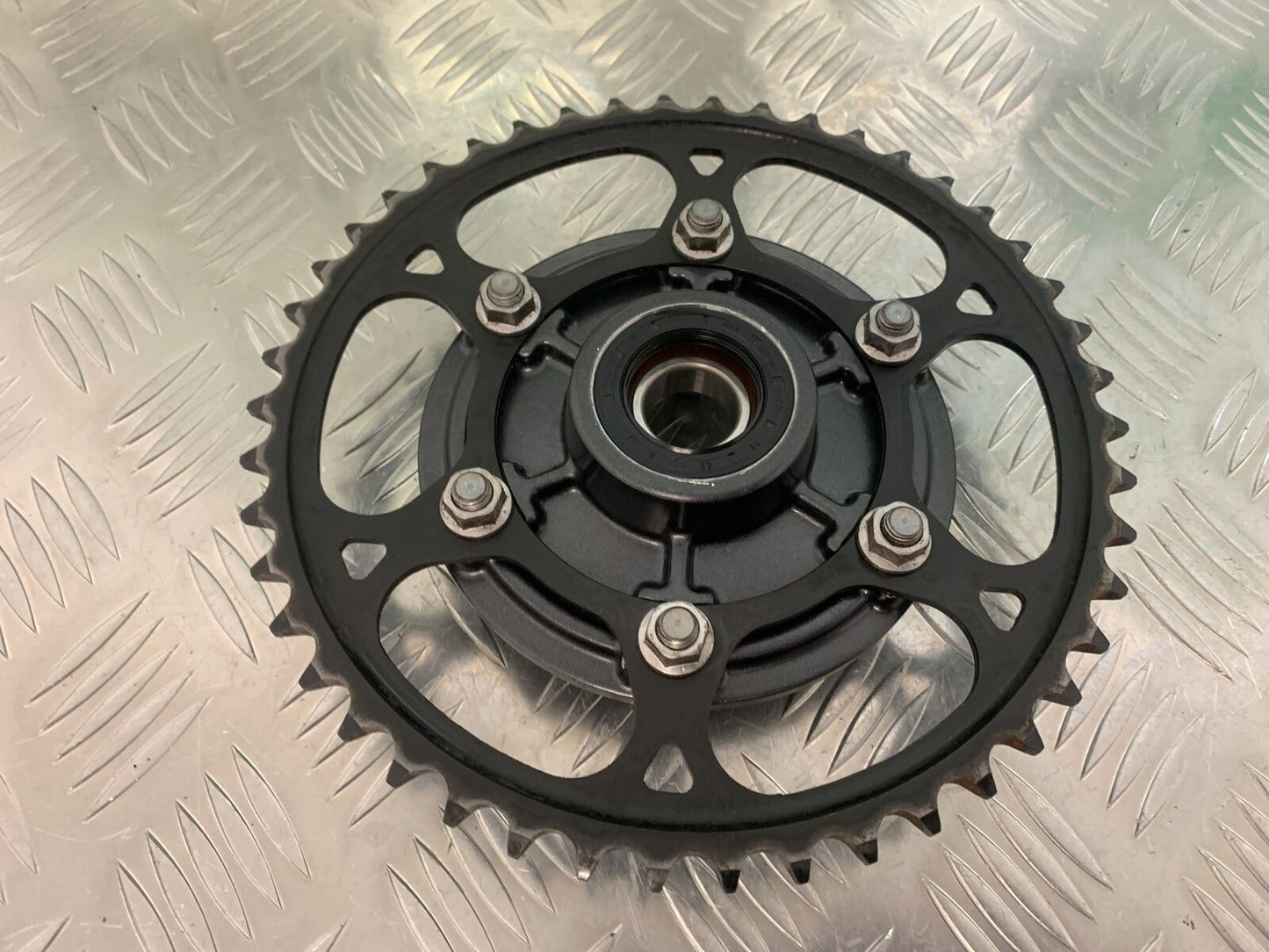 TRIUMPH 765 STREET TRIPLE RS REAR SPROCKET CARRIER   YEAR 2018-2021 (STOCK 968)