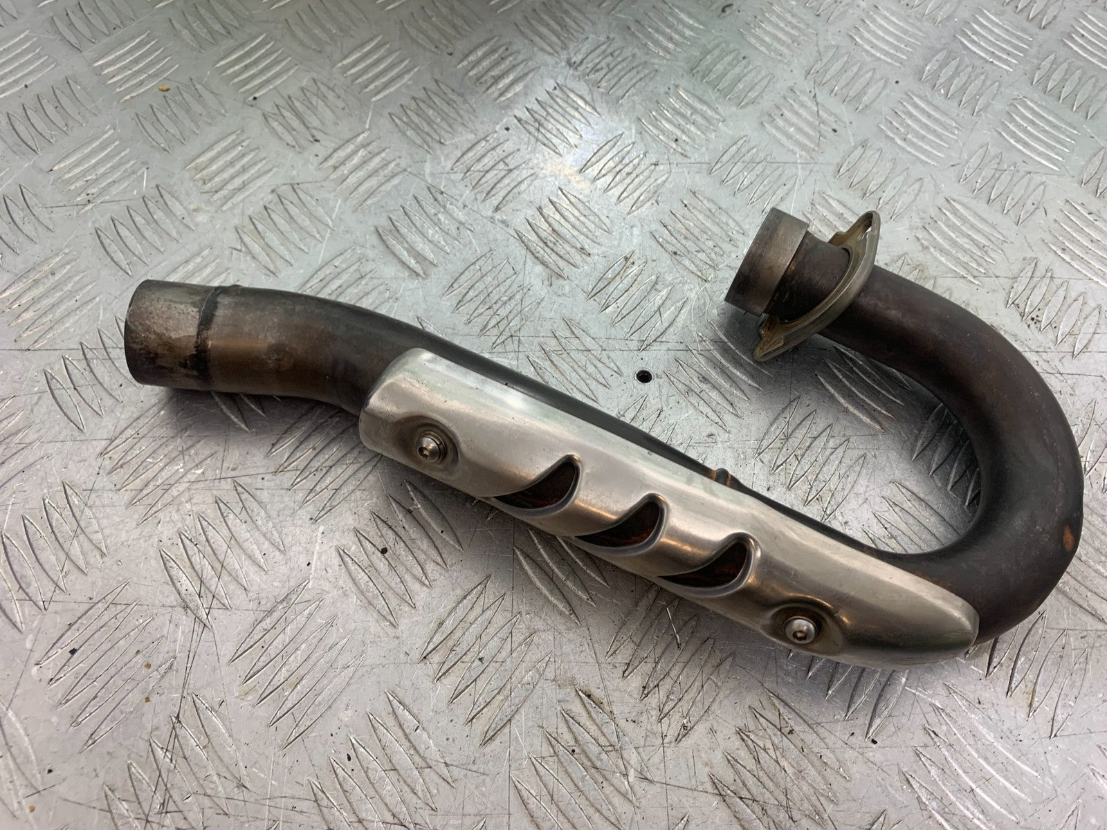 KAWASAKI KXF450 KXF 450 EXHAUST DOWNPIPE YEAR 2013 CMB1217)