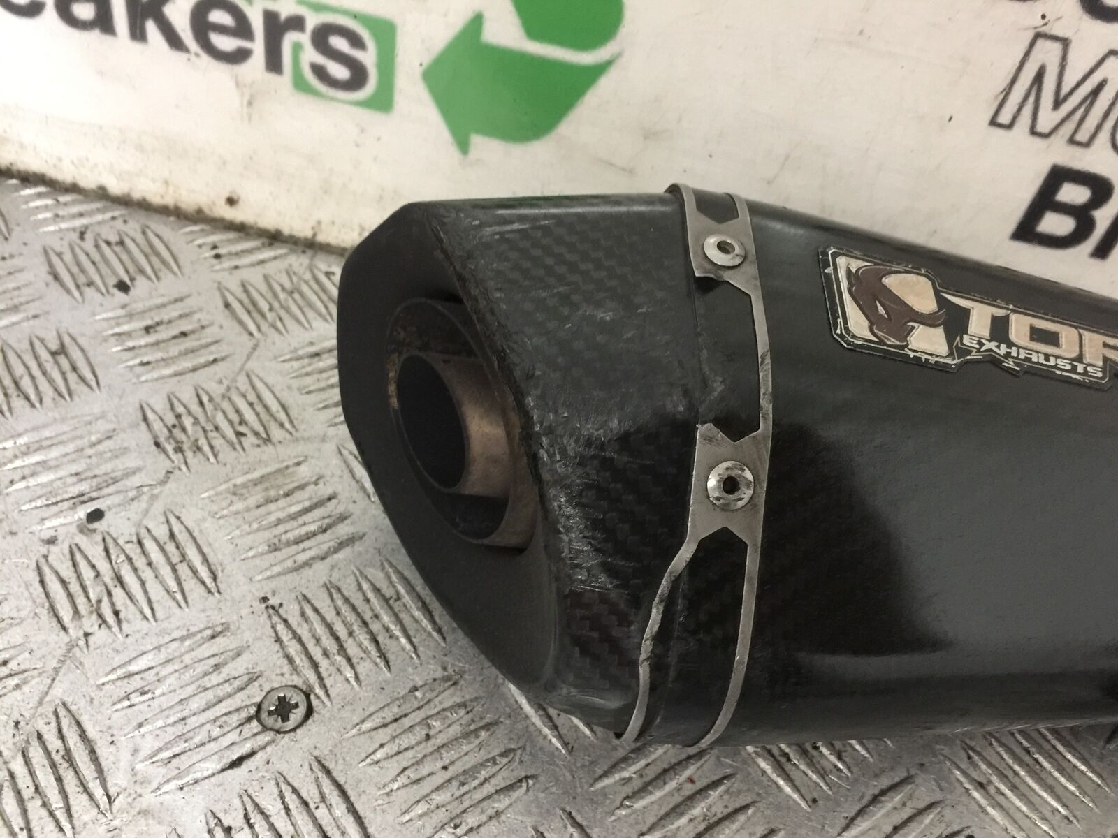 KAWASAKI ZX6R RACE SILENCER YEAR 2009-2012  (STOCK 897)