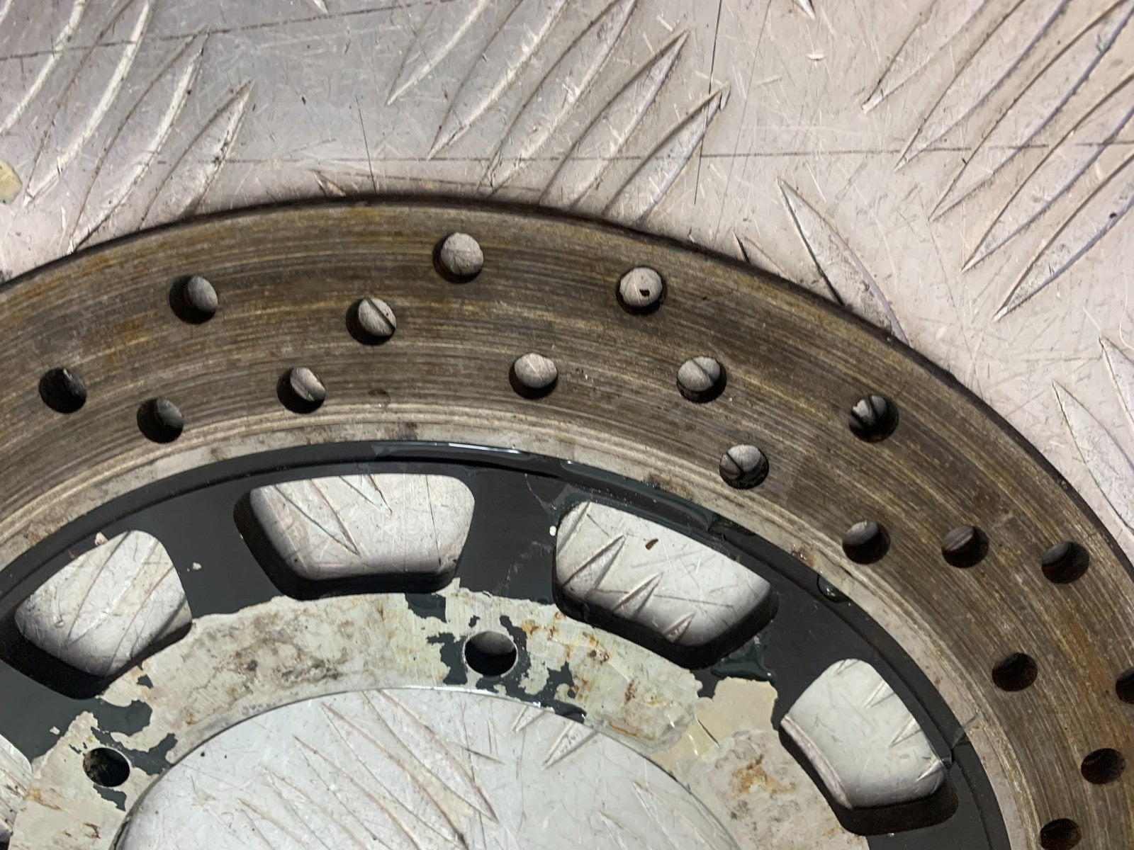 YAMAHA XVS 1300 MIDNIGHT STAR REAR BRAKE DISC  YEAR 2007-16 (CMB1200)