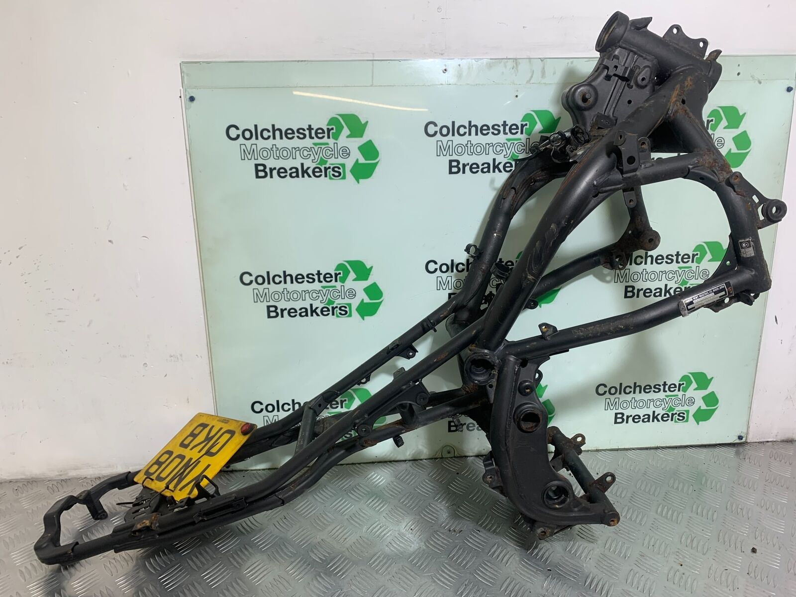 KAWASAKI ER6 F FRAME REG LOG BOOK YEAR 2005-2008 (CMB1098)