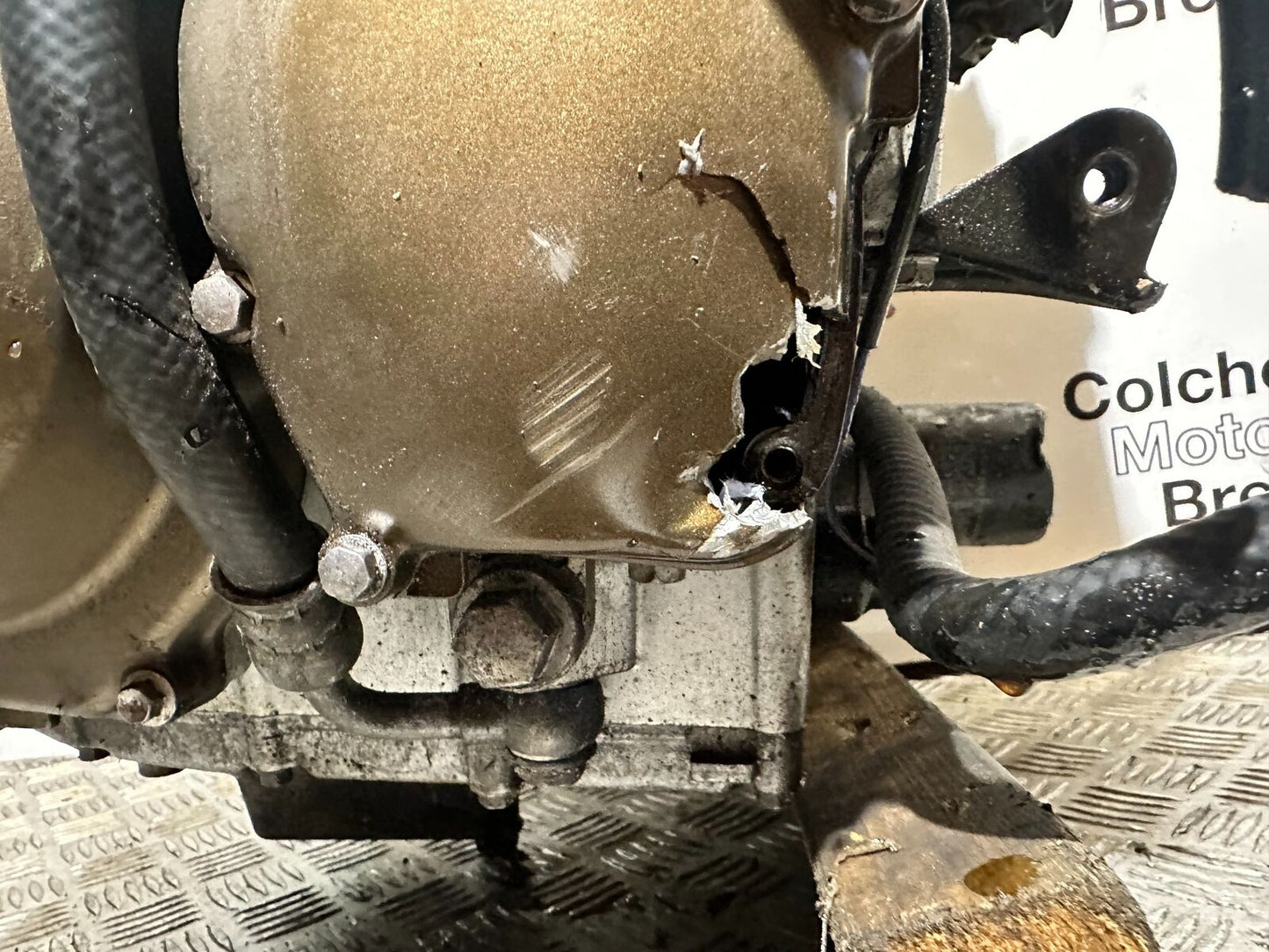 KAWASAKI ZX6R ZX636 A1P ENGINE YEAR 2002  (CMB1100)