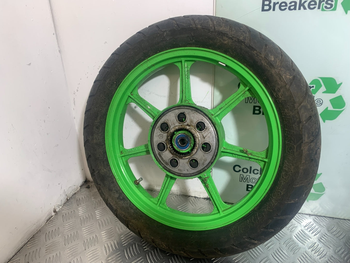 KAWASAKI GT550 GT 550 REAR WHEEL  YEAR 1984-87 (CMB1141)