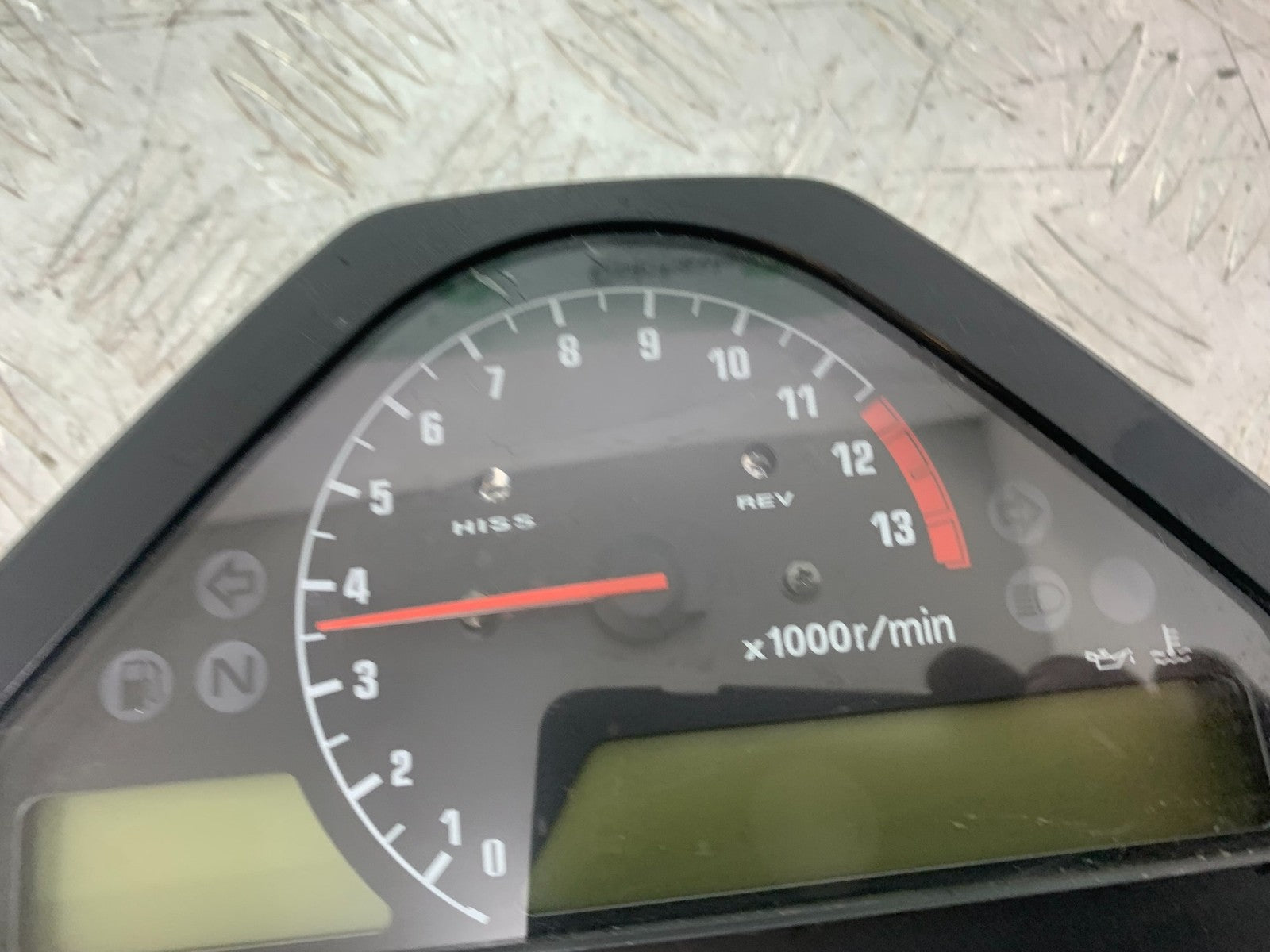 HONDA CBR1000 rr FIREBLADE CLOCKS SPEEDO DASH    YEAR 2006 (CMB1220)