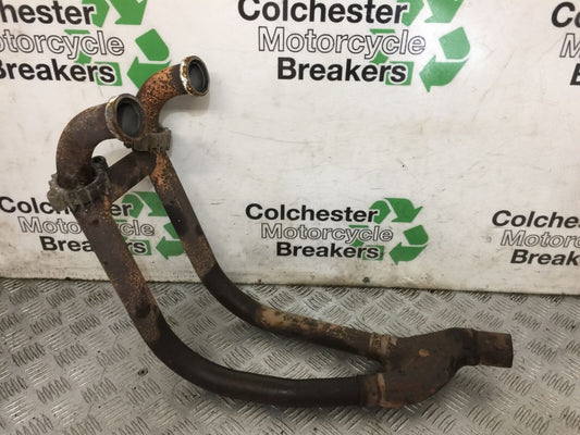 SUZUKI GS500 GS 500 EXHAUST DOWNPIPES  YEAR 2004-09 (STOCK 882)
