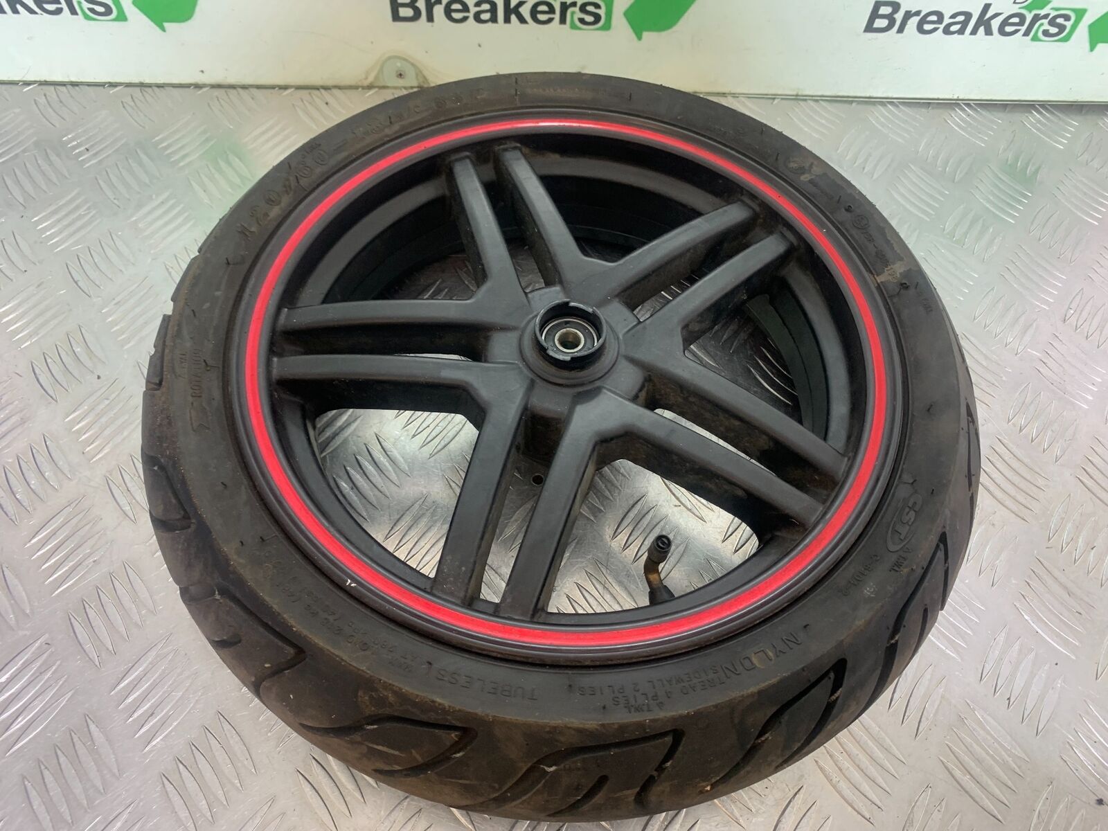 NECO GPX125  FRONT WHEEL  YEAR 2016-2021 (CMB1052)