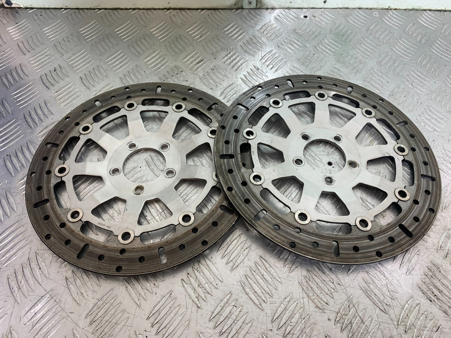 KAWASAKI ZZR1100 D FRONT BRAKE DISCS   YEAR 1993-2001 (CMB1289)