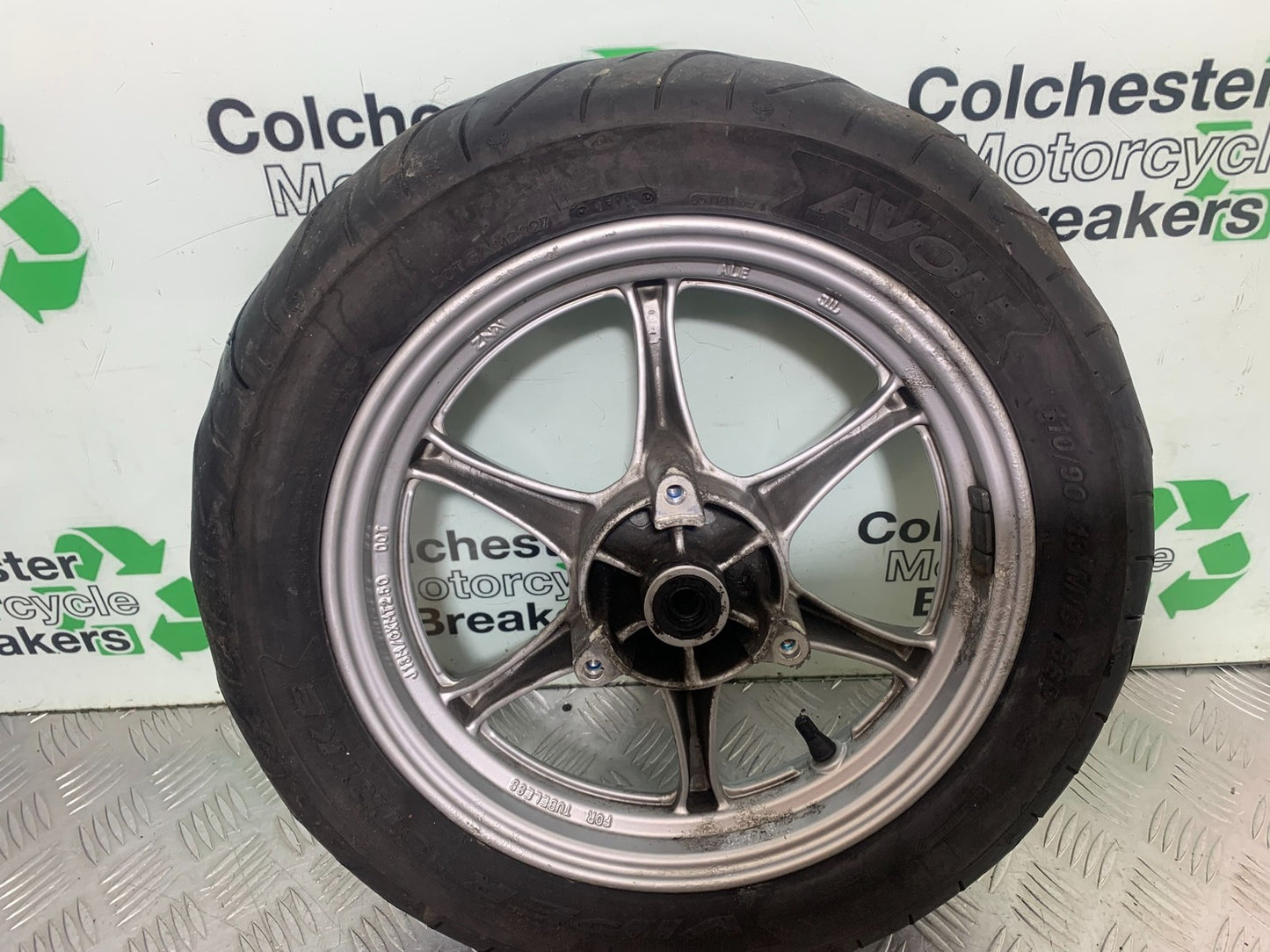SUZUKI AN 200 UH 200 FRONT WHEEL YEAR 2007-2009 (CMB1256)