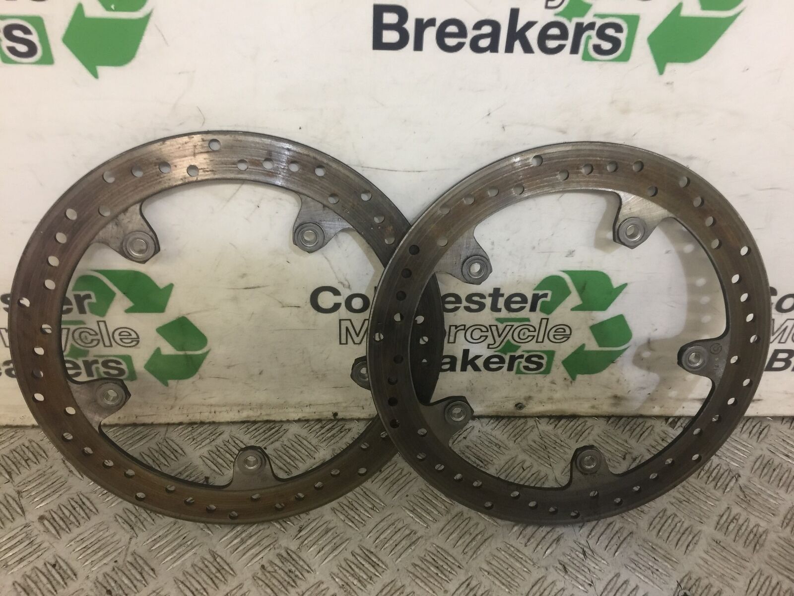 BMW S1000 R FRONT BRAKE DISCS  YEAR 2018  (STOCK 645)