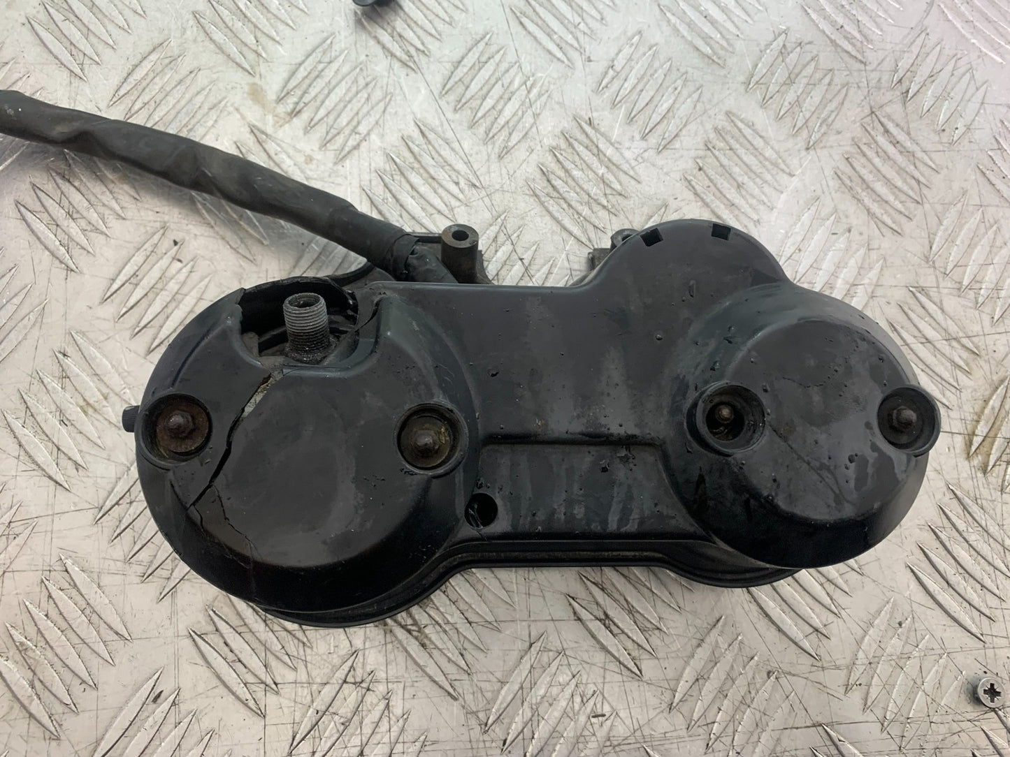 HONDA NTV 600 REVERE CLOCKS SPEEDO DASH (DAMAGED) YEAR 1988-1996  (CMB1281)