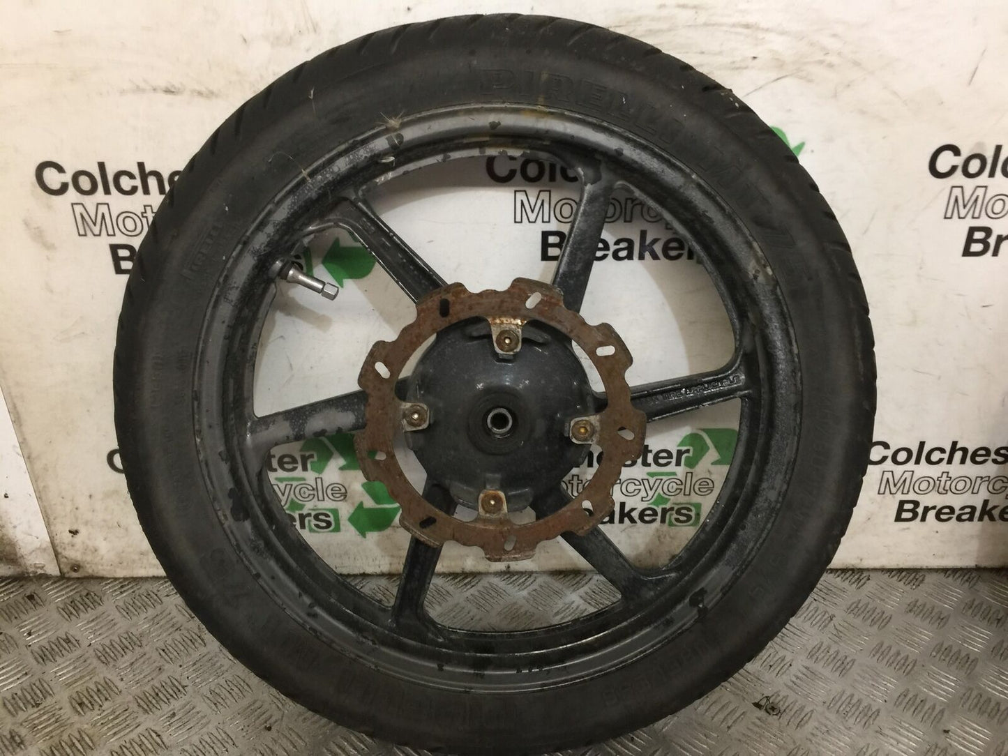 HONDA CBR125 CBR 125 REAR WHEEL   YEAR 2007-10 (STOCK 884)